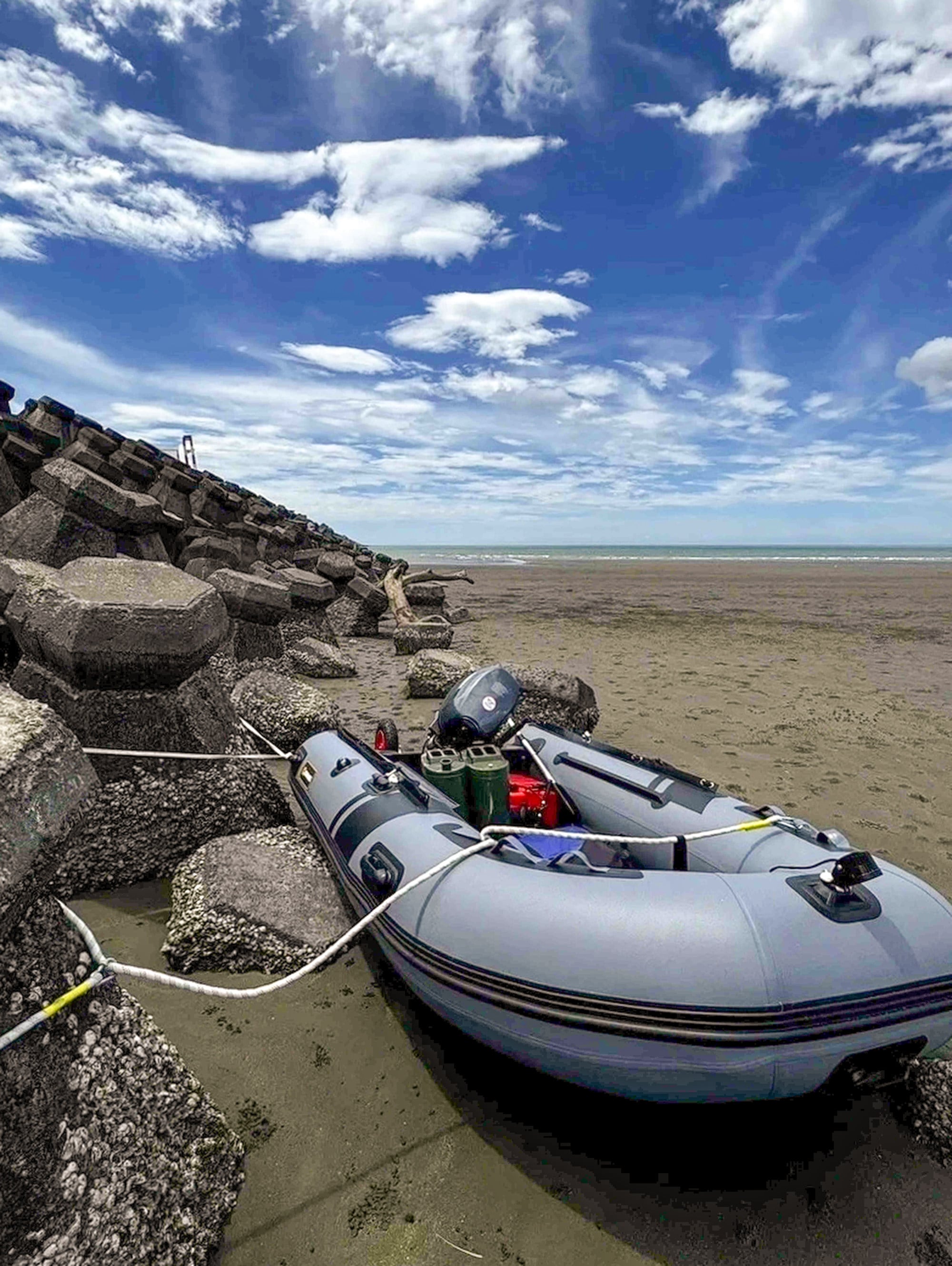 The boat’s landing site near Waziwei in Bali district is close to a Taiwanese military base, according to a defence analyst. Photo: Handout The boat’s landing site near Waziwei in Bali district is close to a Taiwanese military base, according to a defence analyst. Photo: Handout