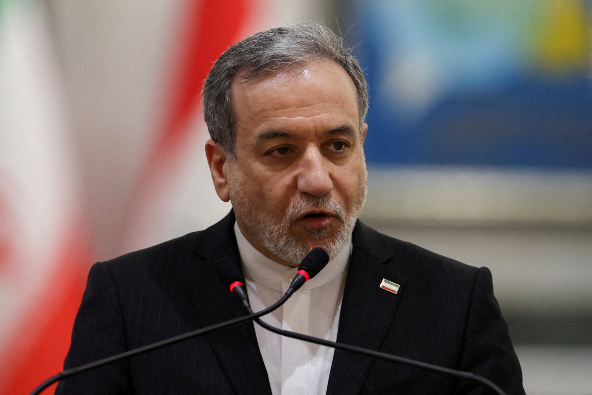 Iranian Foreign Minister Abbas Araghchi said on Sunday that peace negotiations with the US were at a standstill. Photo: Reuters Iranian Foreign Minister Abbas Araghchi said on Sunday that peace negotiations with the US were at a standstill. Photo: Reuters
