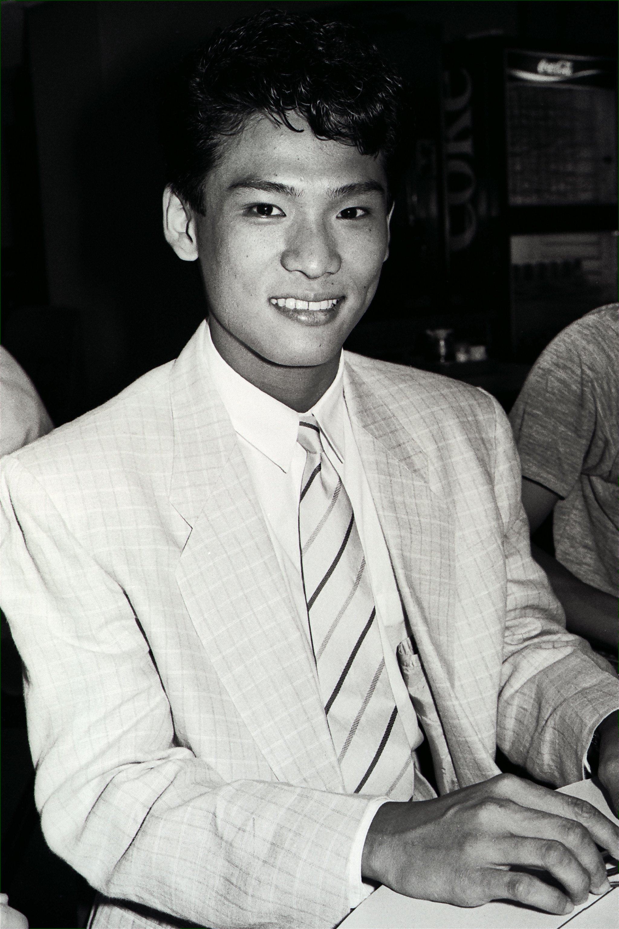 Alex To is pictured as the winner of the New Talent Singing Awards contest in July 1985. Photo: SCMP