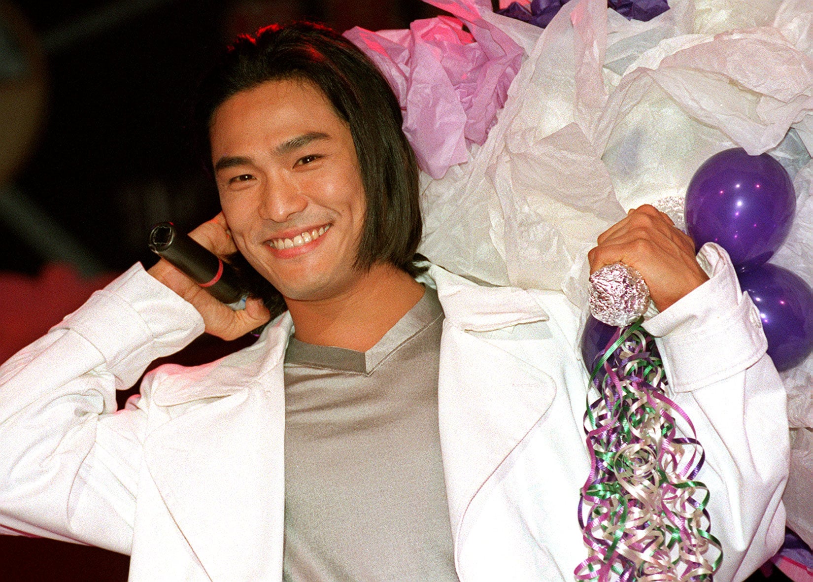 Alex To at a concert performance at the Queen Elizabeth Stadium in 1995. Photo: SCMP