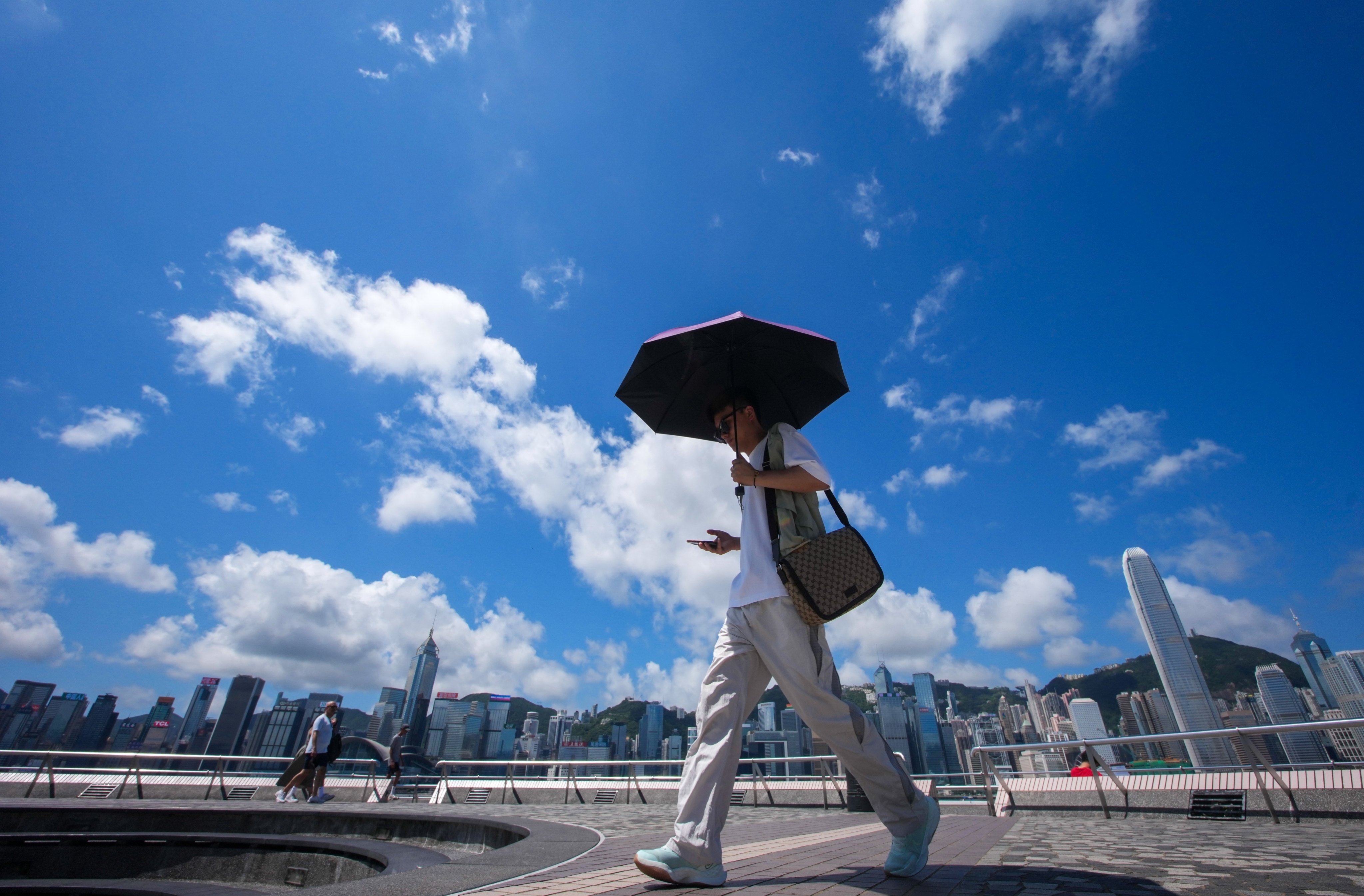 The city has been in the grip of a heatwave. Photo: Karma Lo
