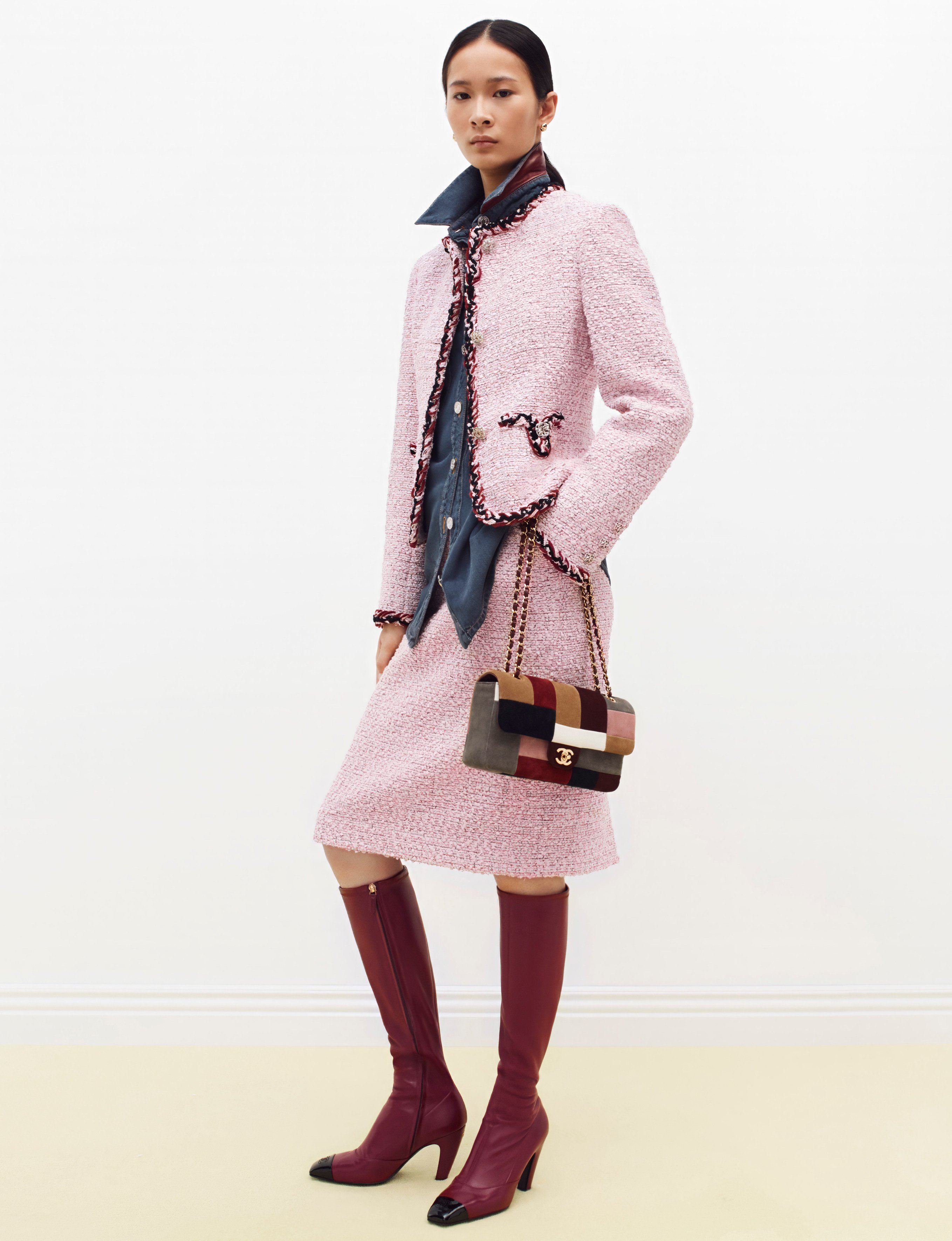 Chanel's fall/winter 2026 pre-collection features a contemporary, easy-to-wear take on tweed. Photo: Handout