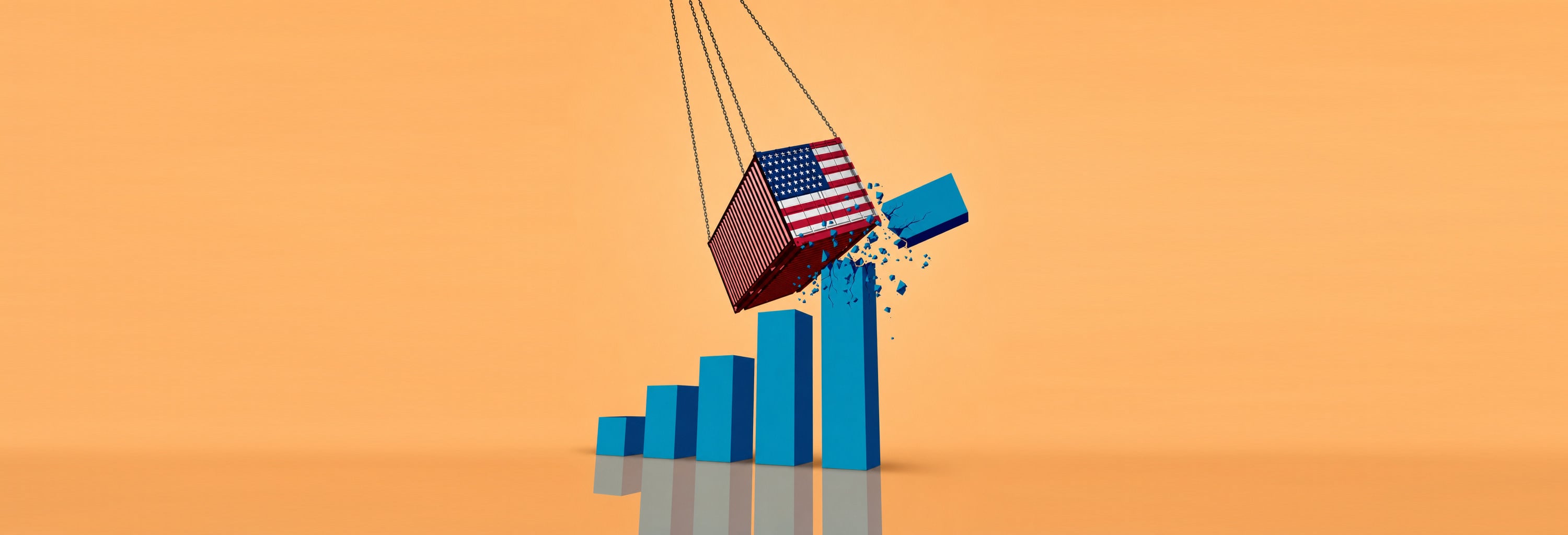 The US-China Business Council survey found that “poorly calibrated US export controls weaken American companies in China”, conceding market share to foreign competitors. Photo: Shutterstock, orange background added with Shutterstock AI