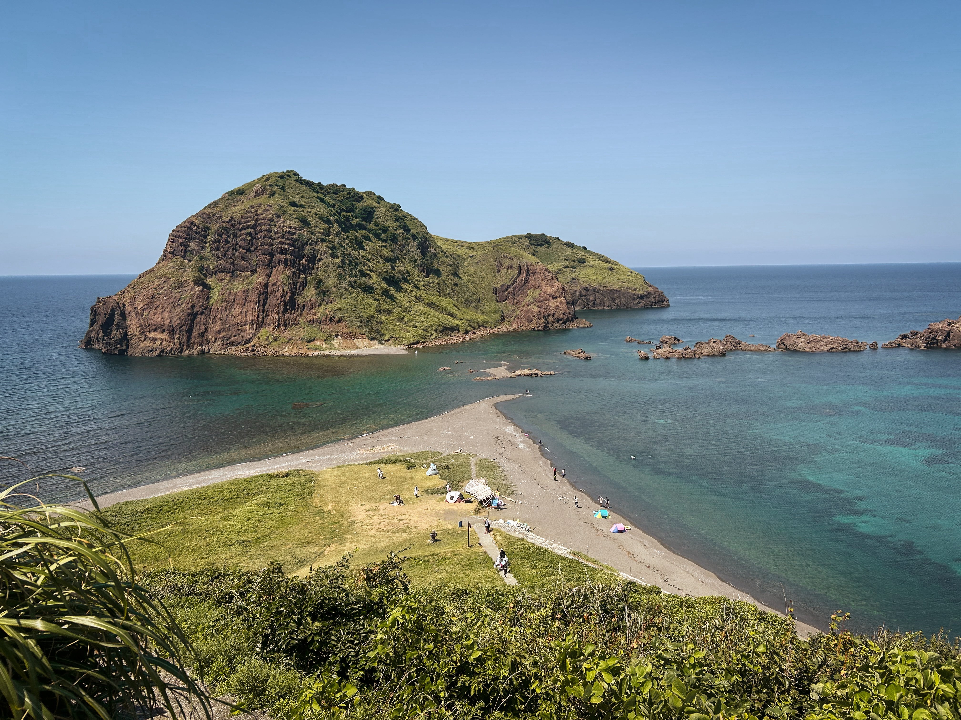 Futatsugame Beach, at the north end of Sado Island, Japan. Photo: Cameron Dueck