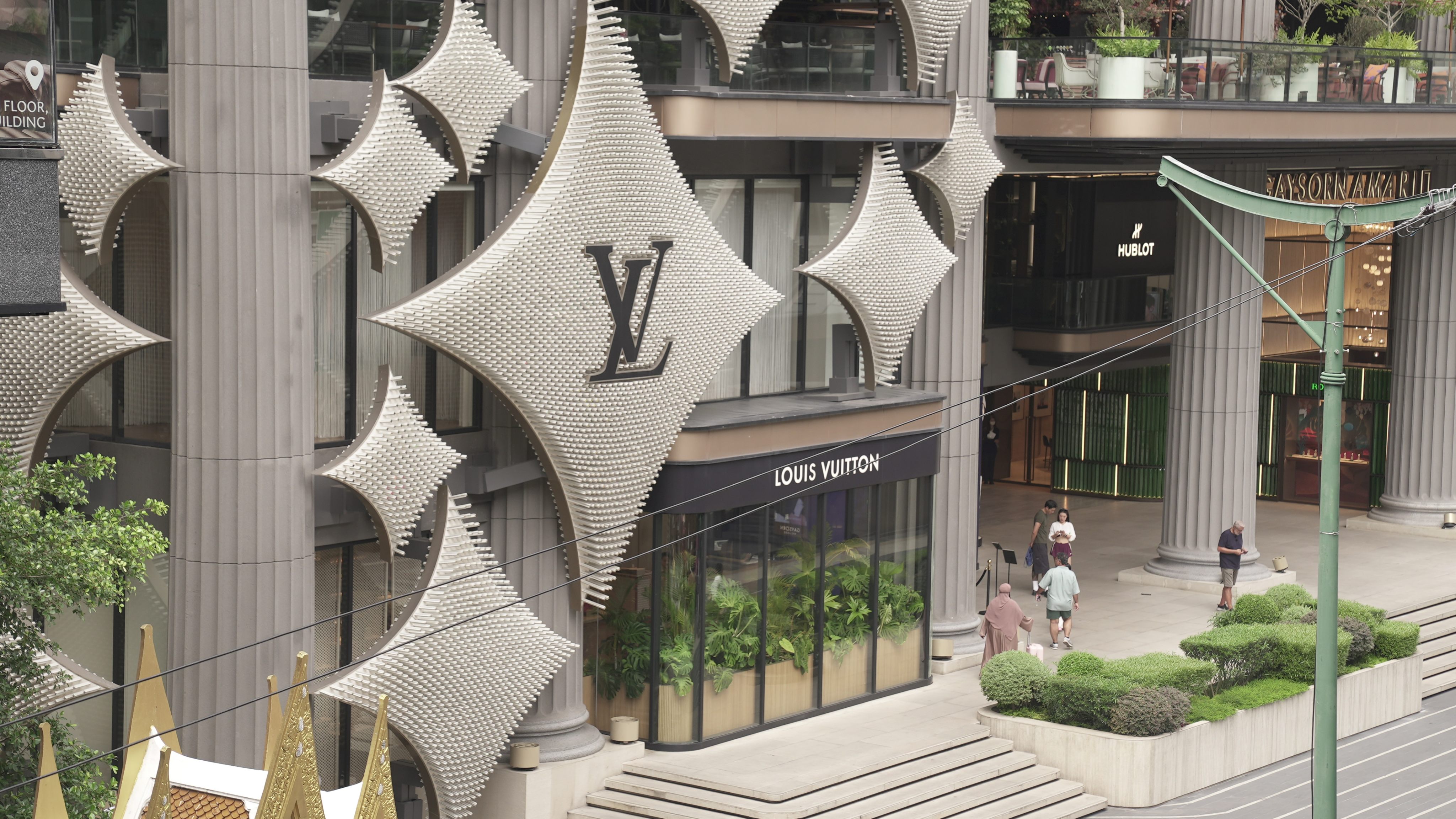 A Louis Vuitton store in the heart of Bangkok, Thailand. Photo: Aidan Jones
