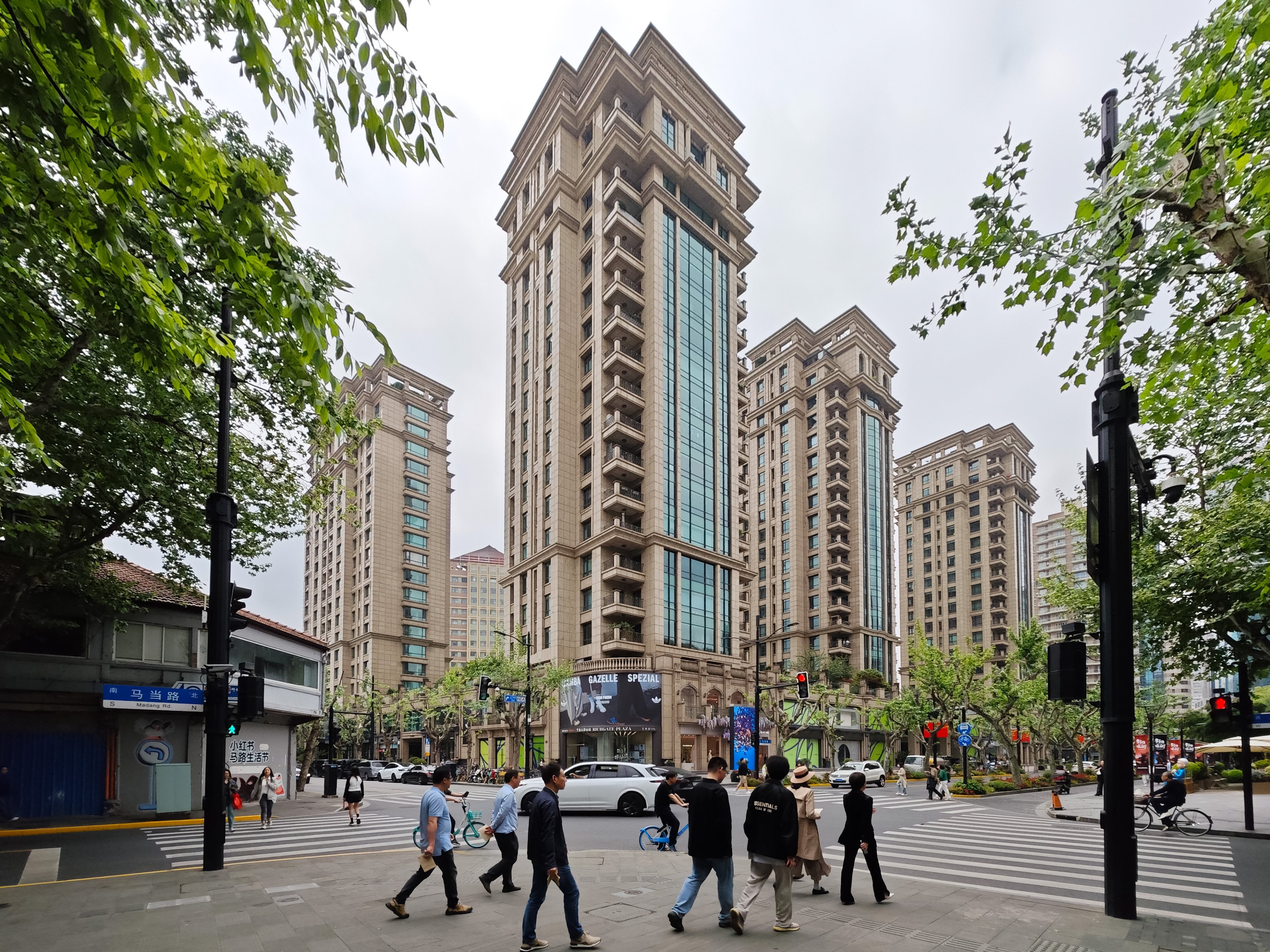 The luxury Huafutiandi development in Shanghai.Photo: CFOTO/Future Publishing via Getty Images