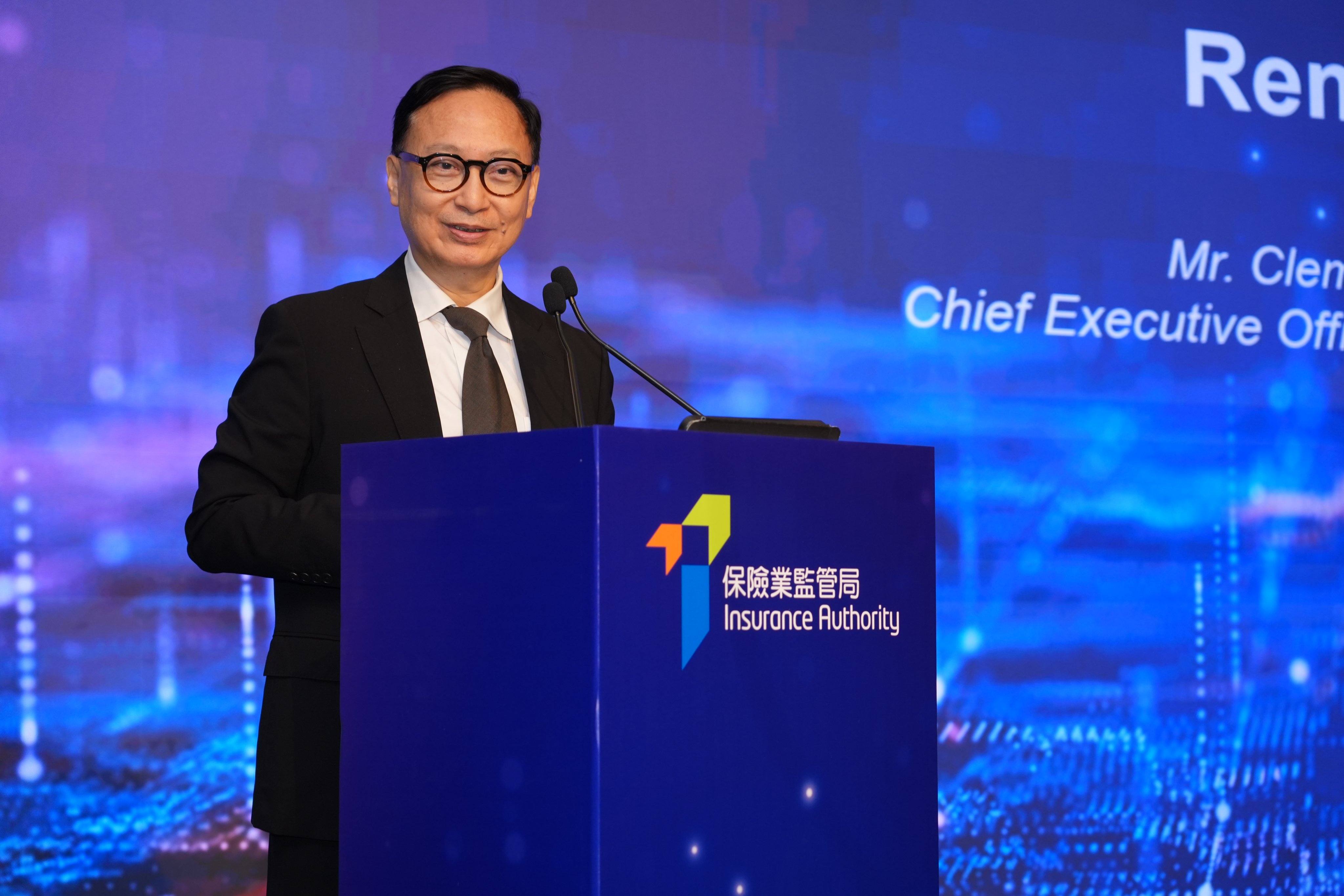 Newly reappointed Insurance Authority CEO Clement Cheung. Photo: Handout