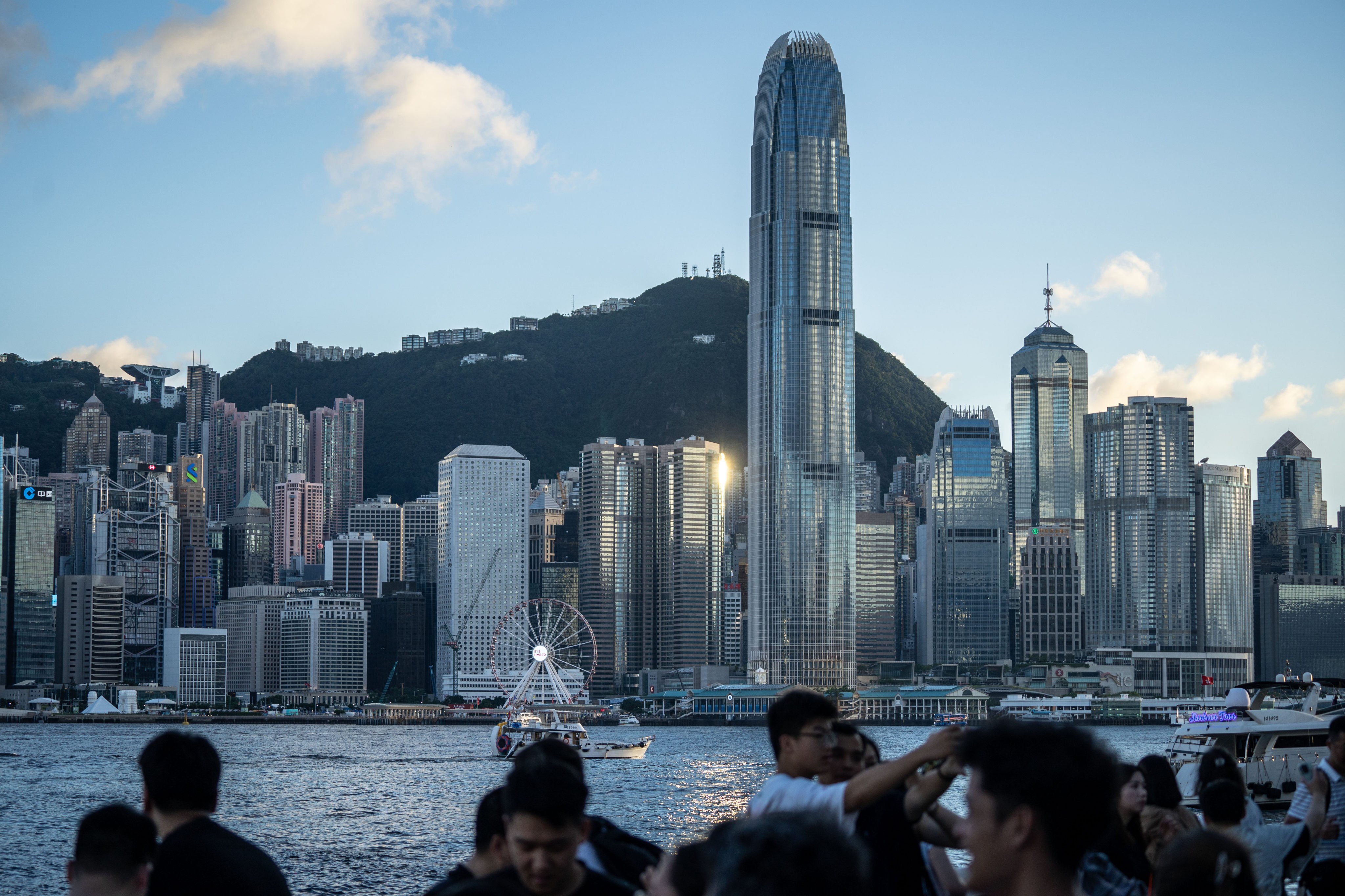 A view of the Hong Kong skyline. Photo: Getty Images