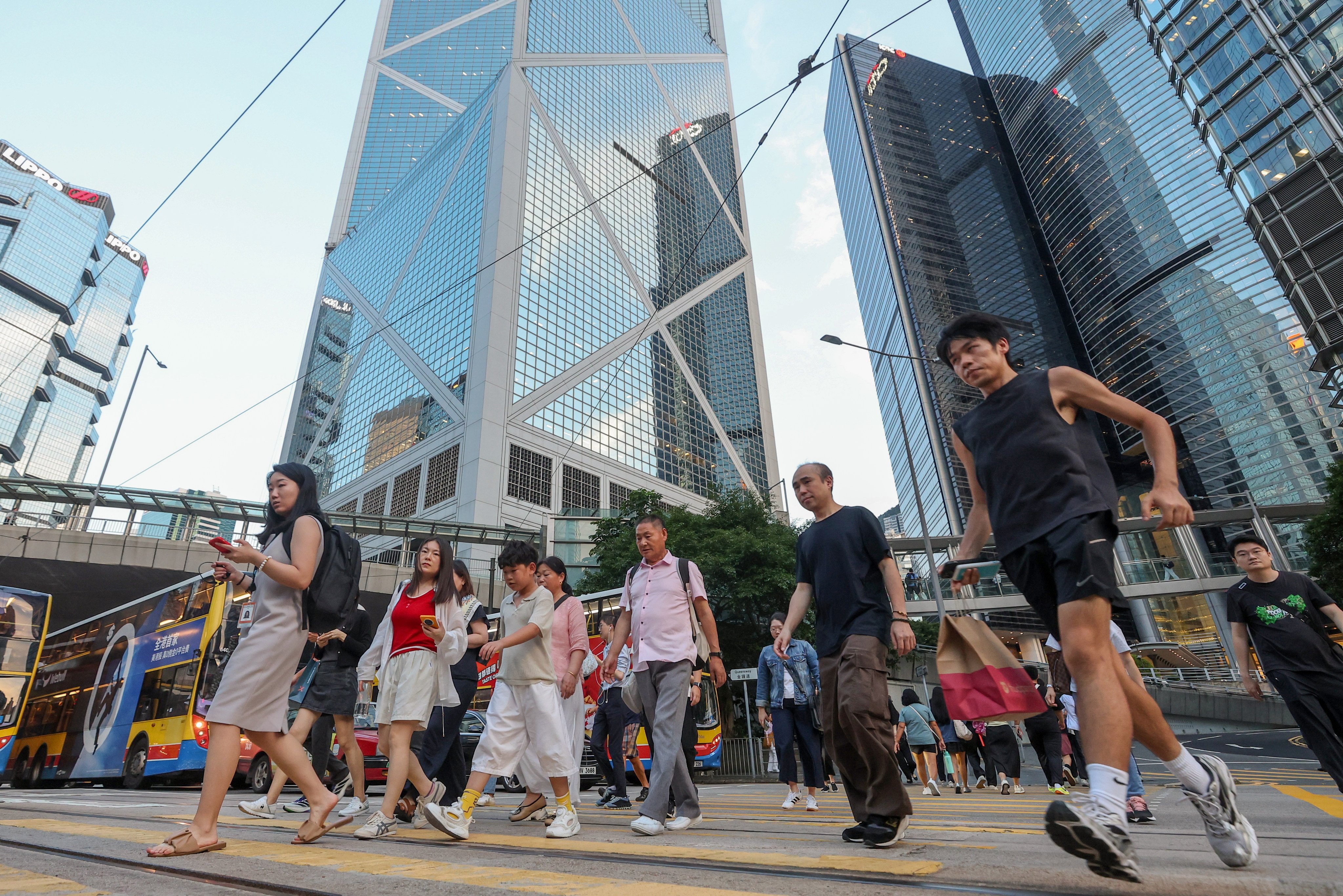 The city’s economy expanded by 5.1 per cent in the first half, its strongest half-yearly performance in nearly five years. Photo: Edmond So