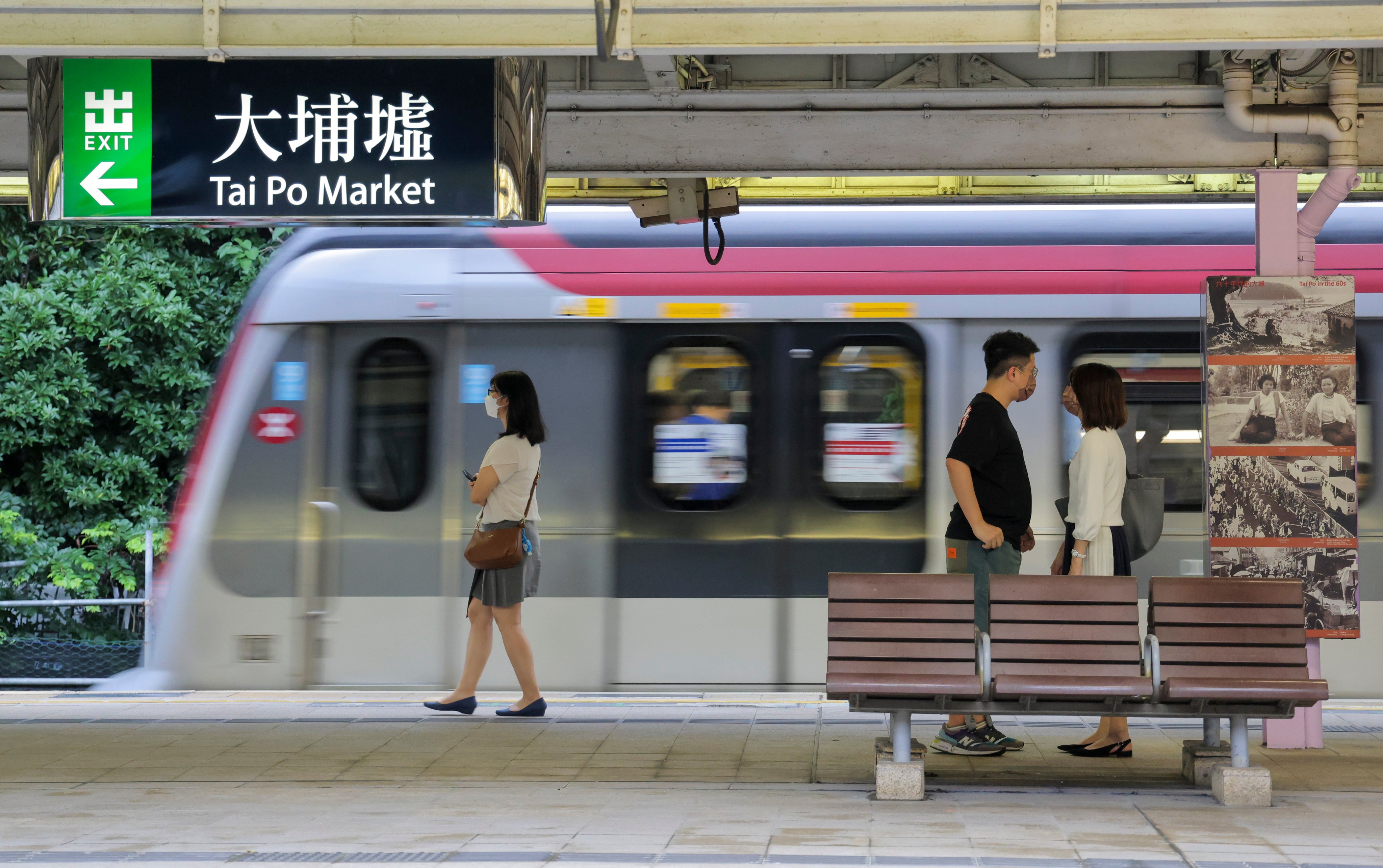 On weekends, Tai Po resident Polly Chan travels via the East Rail line and Shenzhen North railway station to Guangzhou, where she rents a 1,000 sq ft flat for HK$1,000 a month. Photo: Jelly Tse