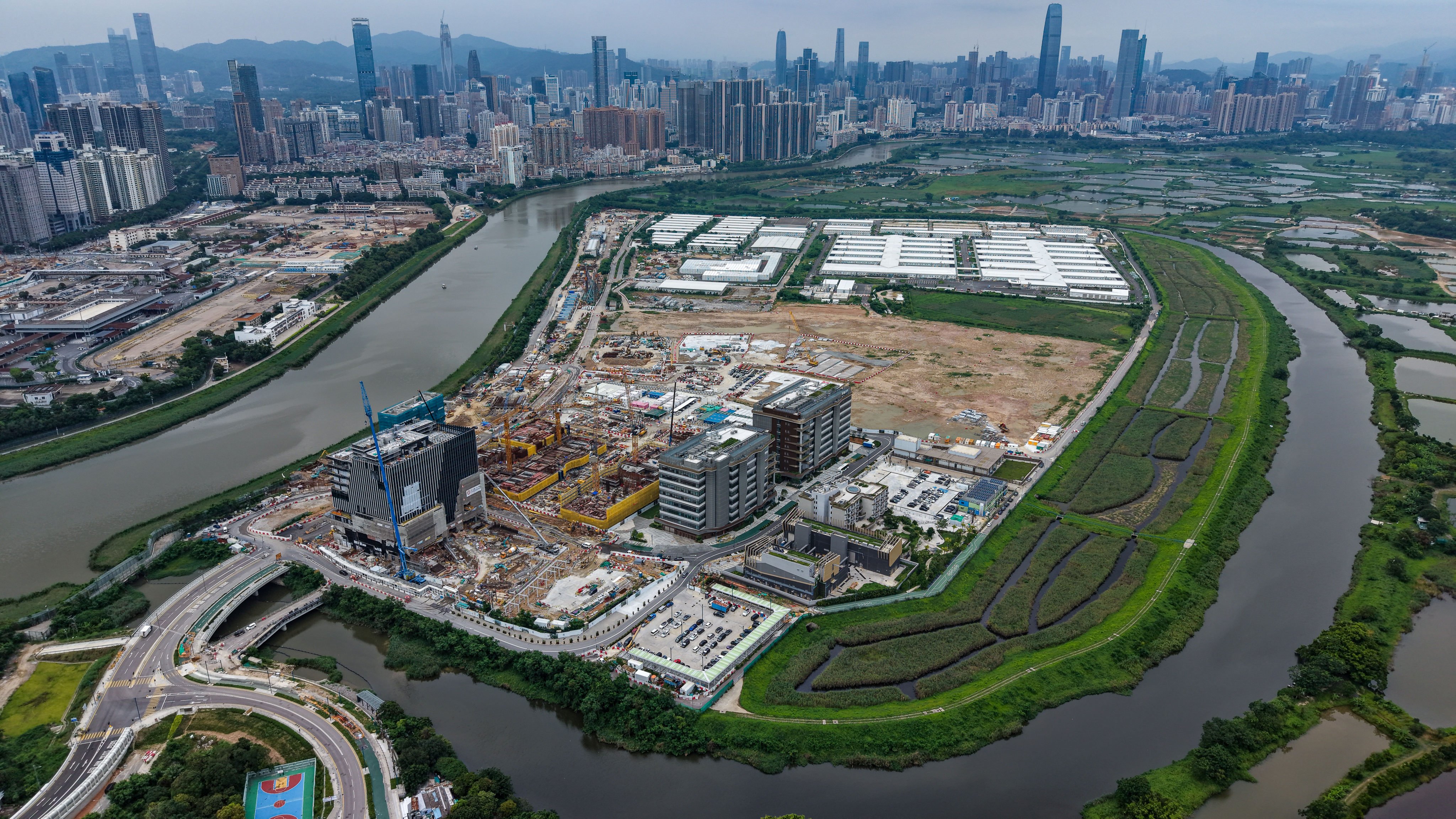 The Northern Metropolis aims to transform about 30,000 hectares of land along the mainland Chinese border into an engine for growth, a housing hub and a university town. Photo: Karma Lo
