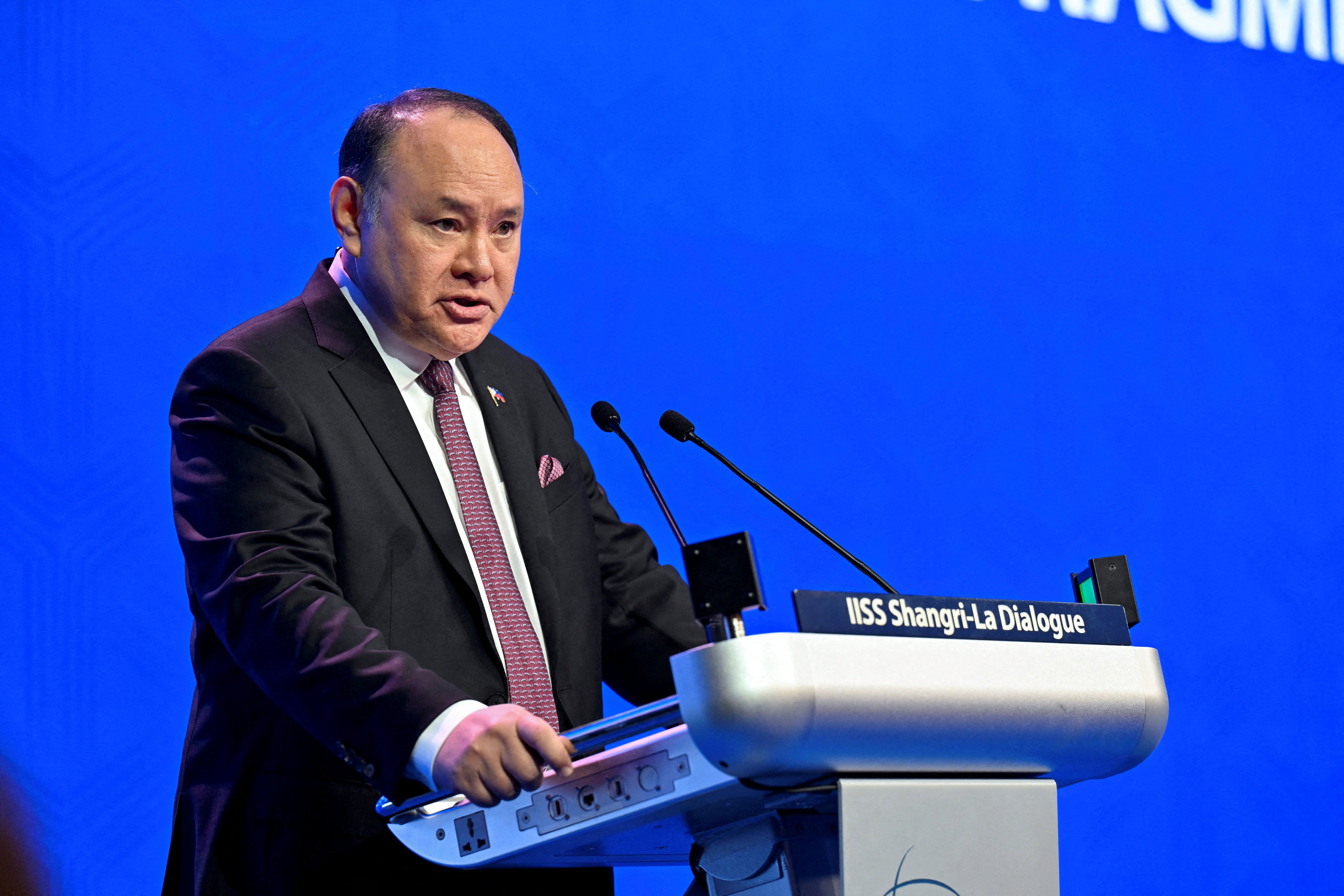 Philippine Defence Secretary Gilberto Teodoro Jnr said Beijing’s approach was a “classic squid tactic – disinformation through avoidance”. Photo: Reuters