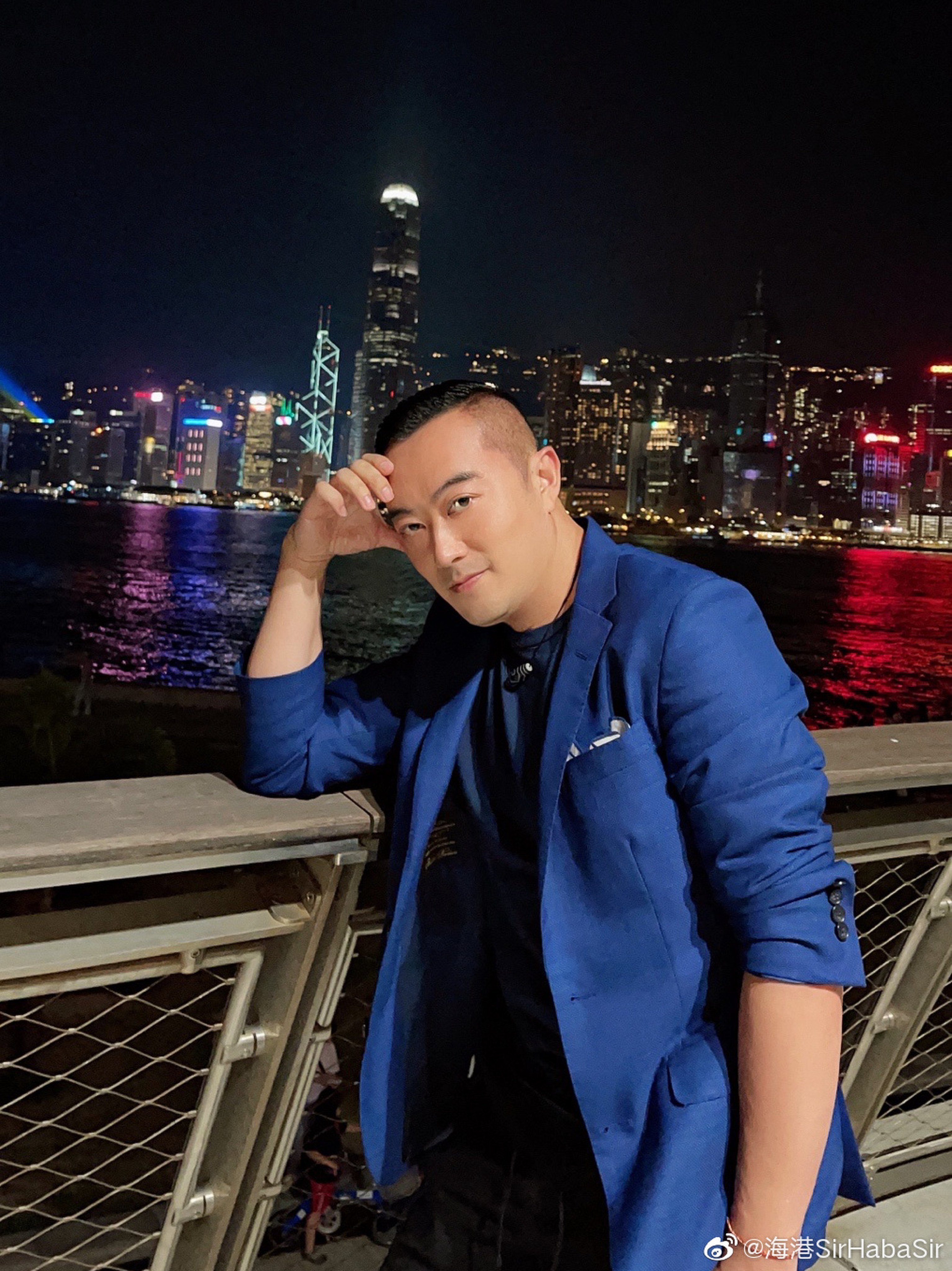 Harbour Chan was known for his presence on Chinese social media platform Weibo. Photo: Weibo