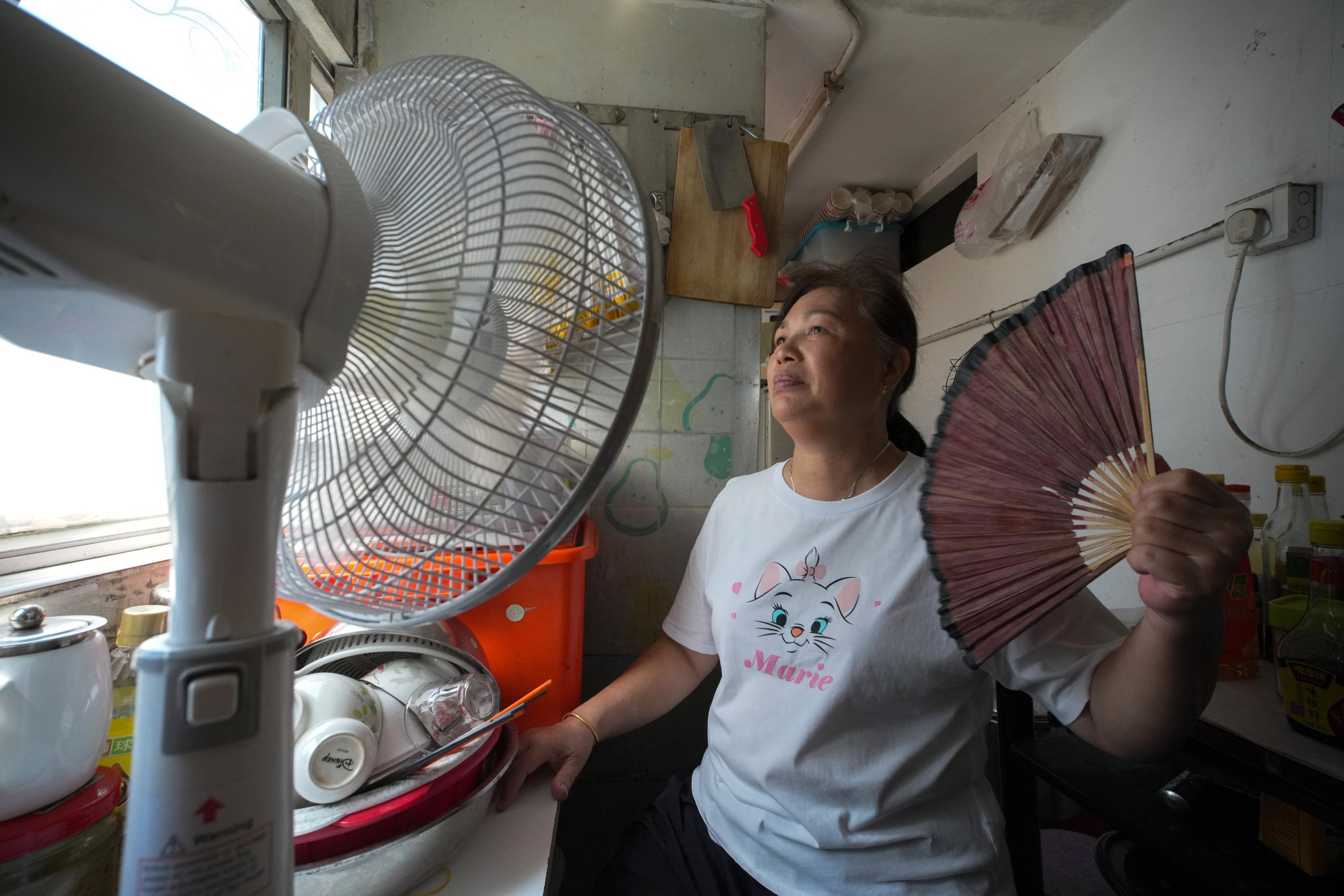 Hong Kong’s subdivided flats face extreme heat, causing health issues and high electricity costs. Photo: Dickson Lee