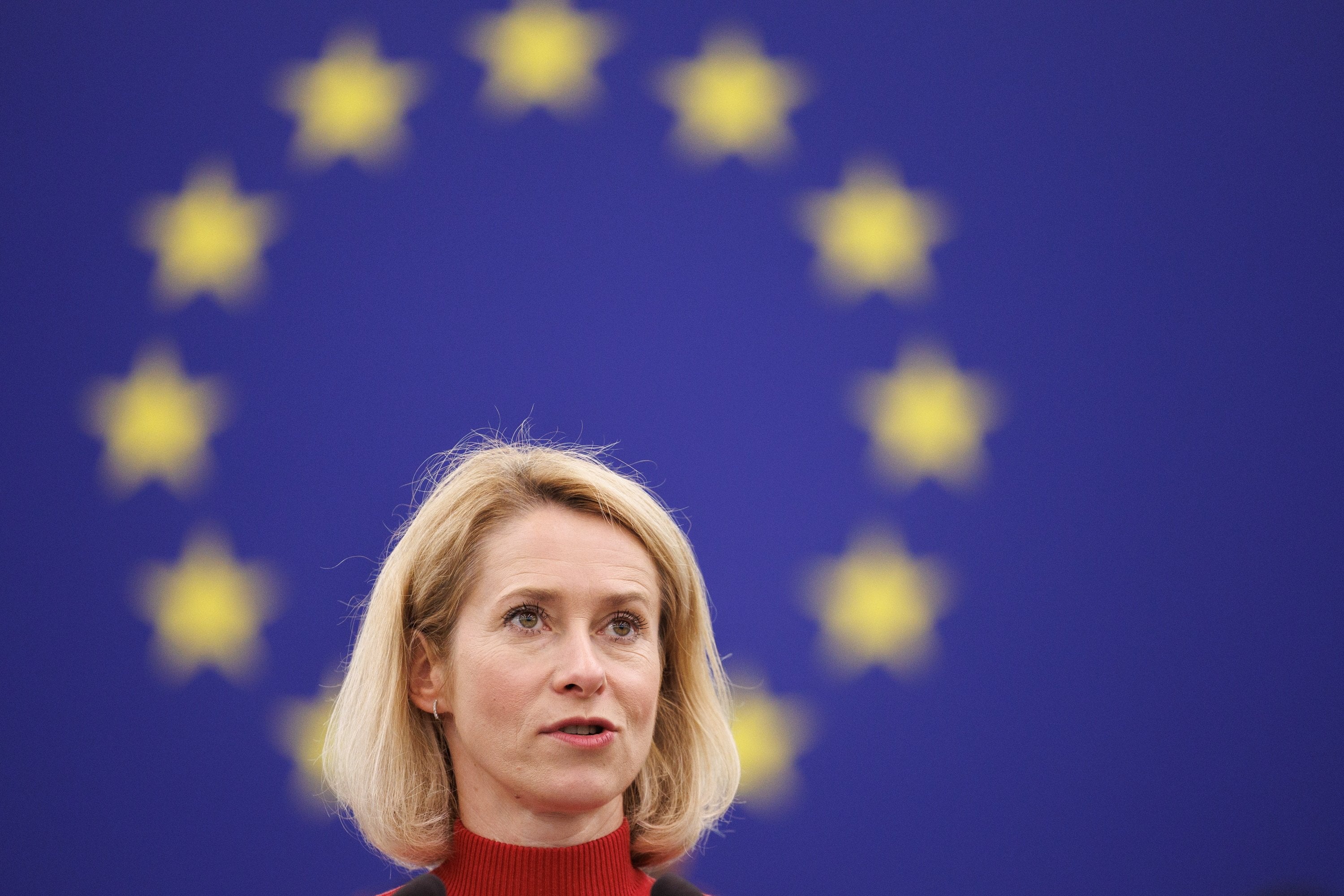 European Commission Vice-President Kaja Kallas said that once the new sanctions on Russia were adopted, they would immediately raise the total number of sanctioned Russian entities by a third. Photo: EPA