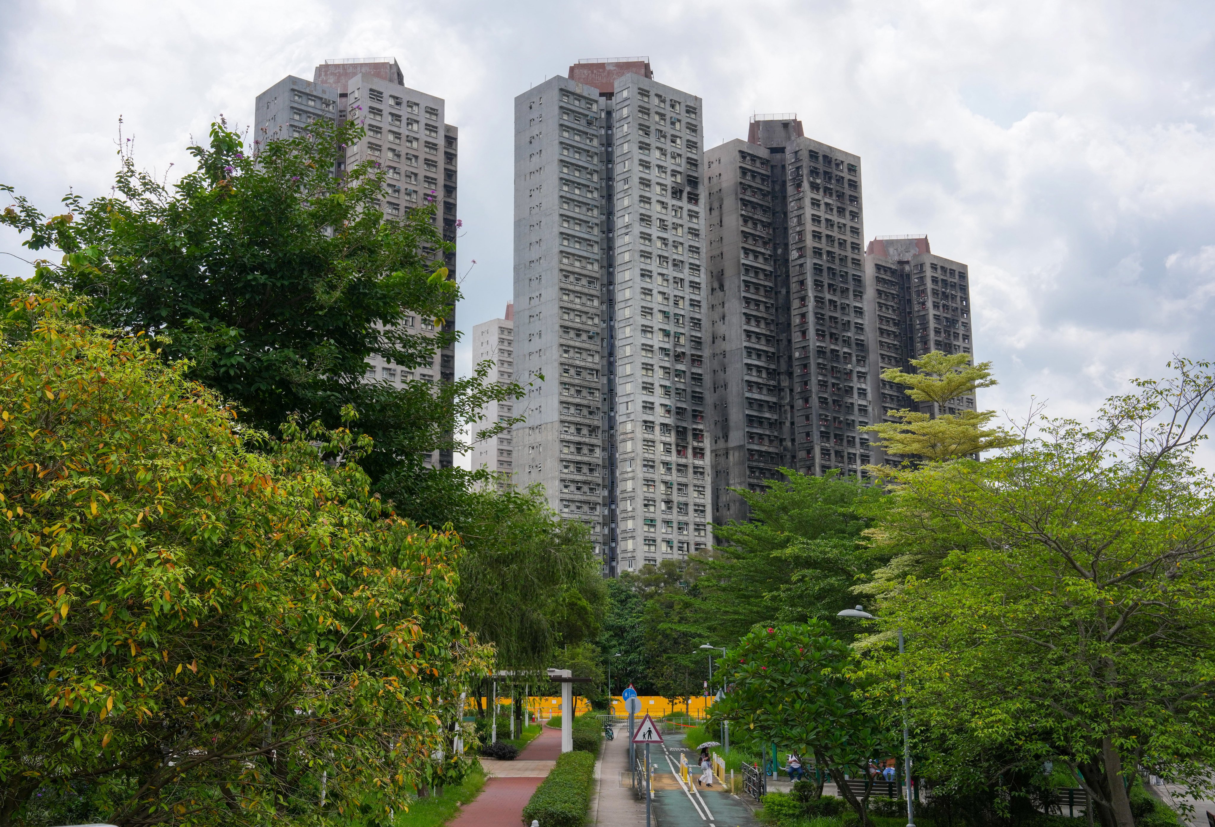 The catastrophic fire at Tai Po’s Wang Fuk Court last November killed 168 people and displaced about 5,000 others. Photo: Jelly Tse