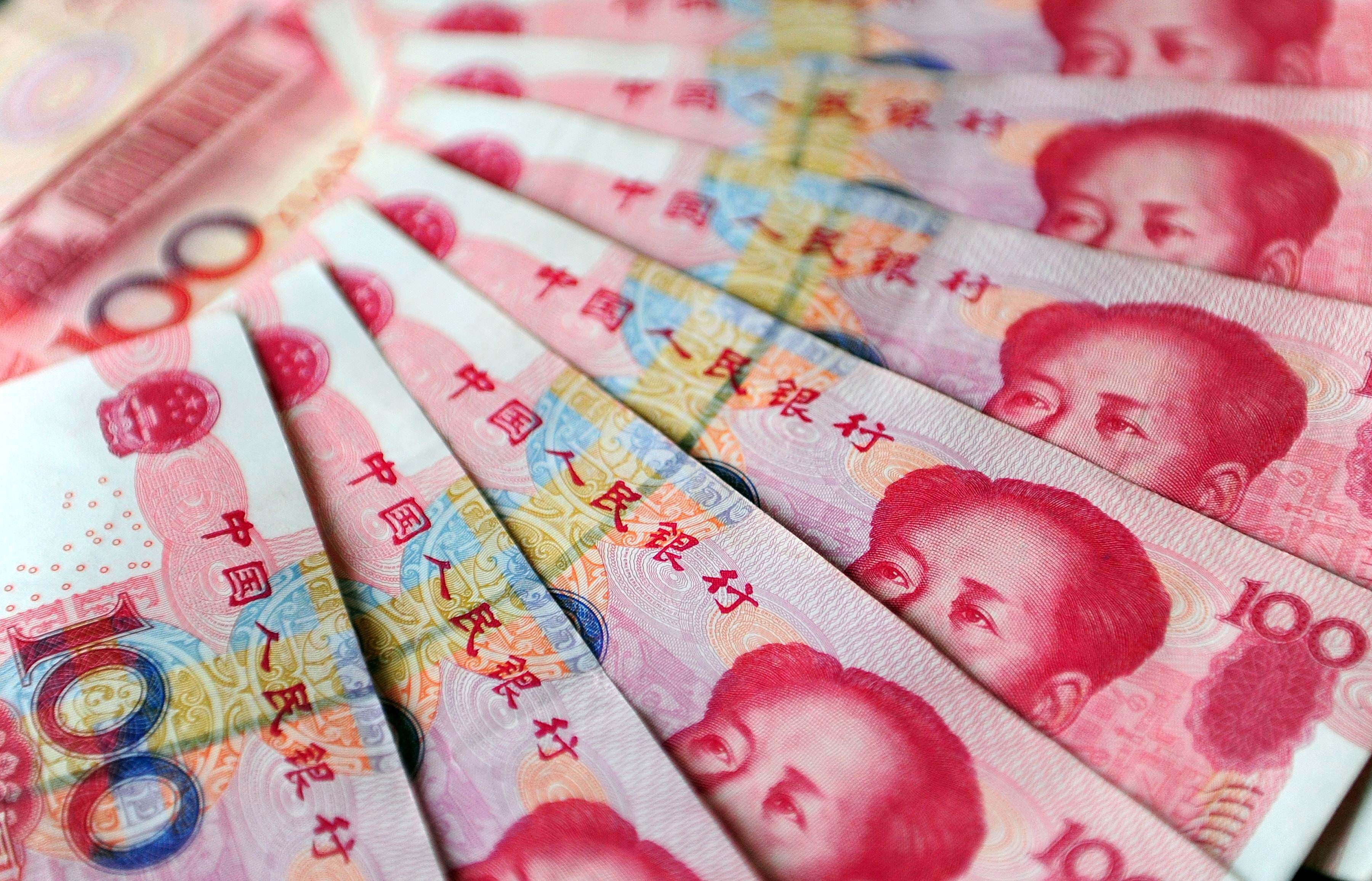 Nearly 500 billion yuan of offshore yuan bonds were sold in the first seven months of the year, according to Bank of China. Photo: AFP