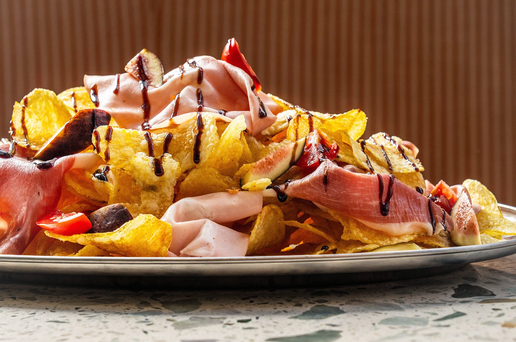 Rustic crisps served at Heaven Aperitivo Hour at Coffeelin. Photo: Ron Wan