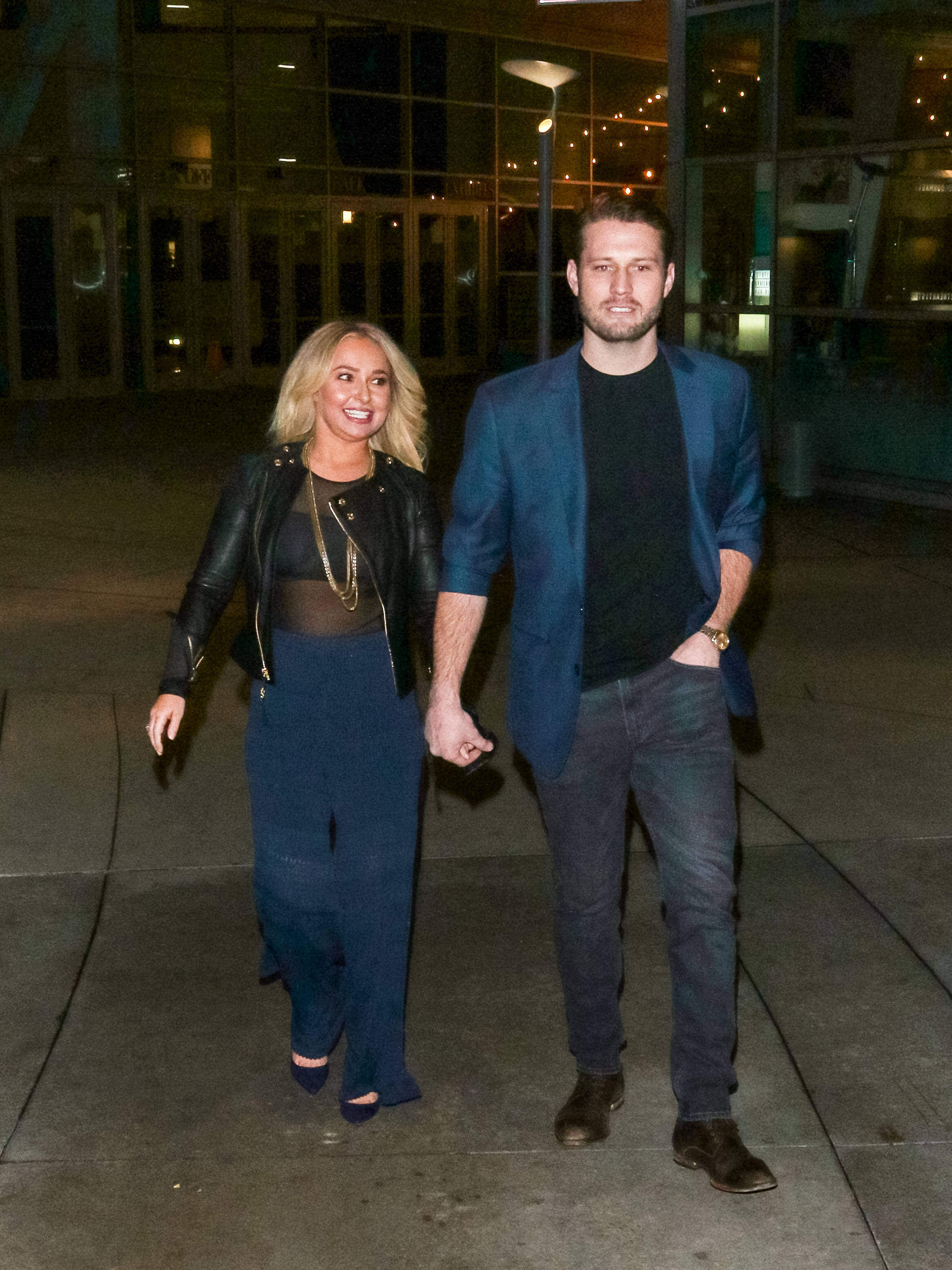 The late actress Hayden Panettiere and her then-boyfriend Brian Hickerson in Los Angeles in 2019. Photo: Getty Images