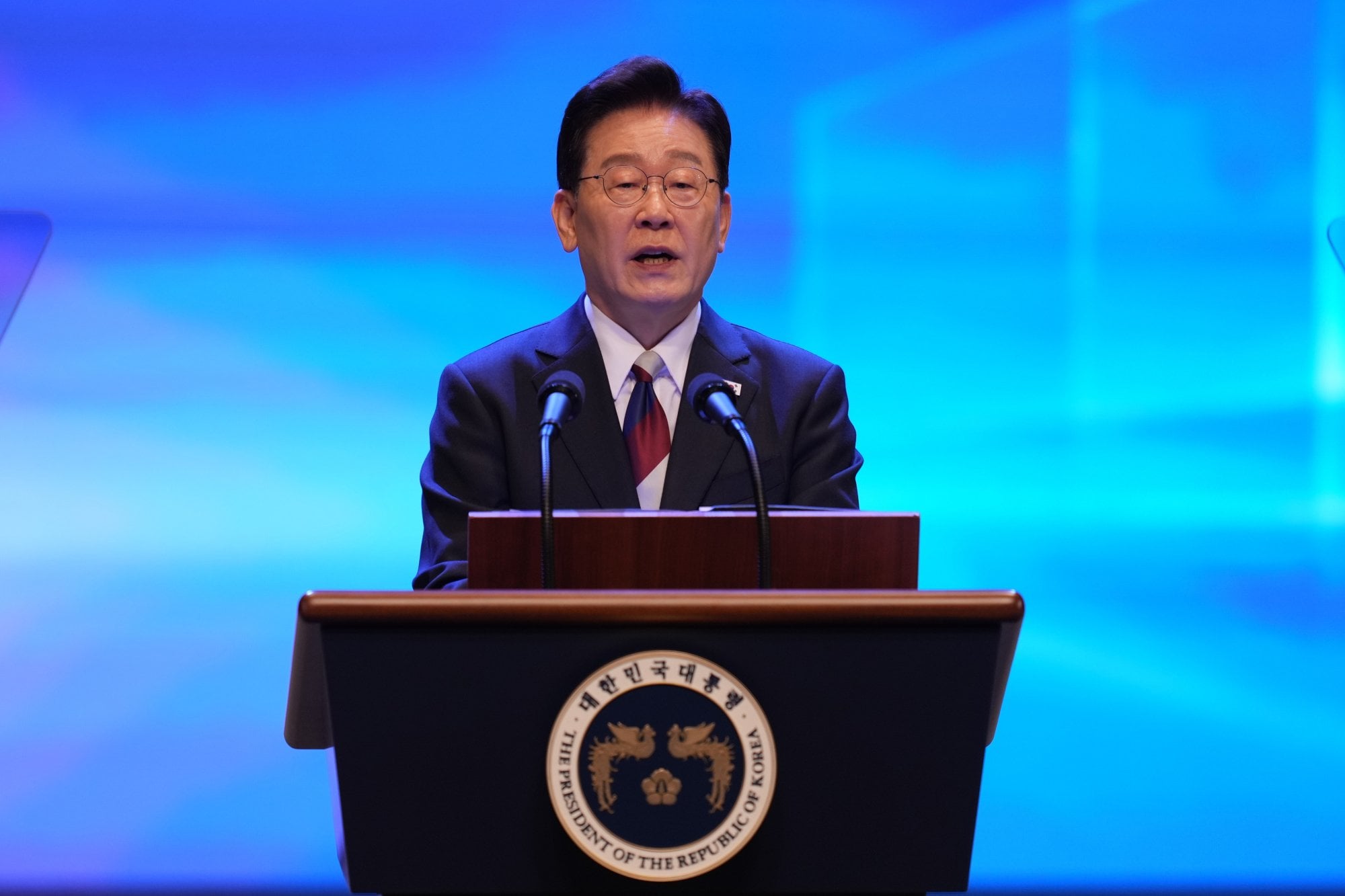 Trump accused South Korean President Lee Jae Myung of not supporting the US militarily during the Iran conflict. Photo: EPA