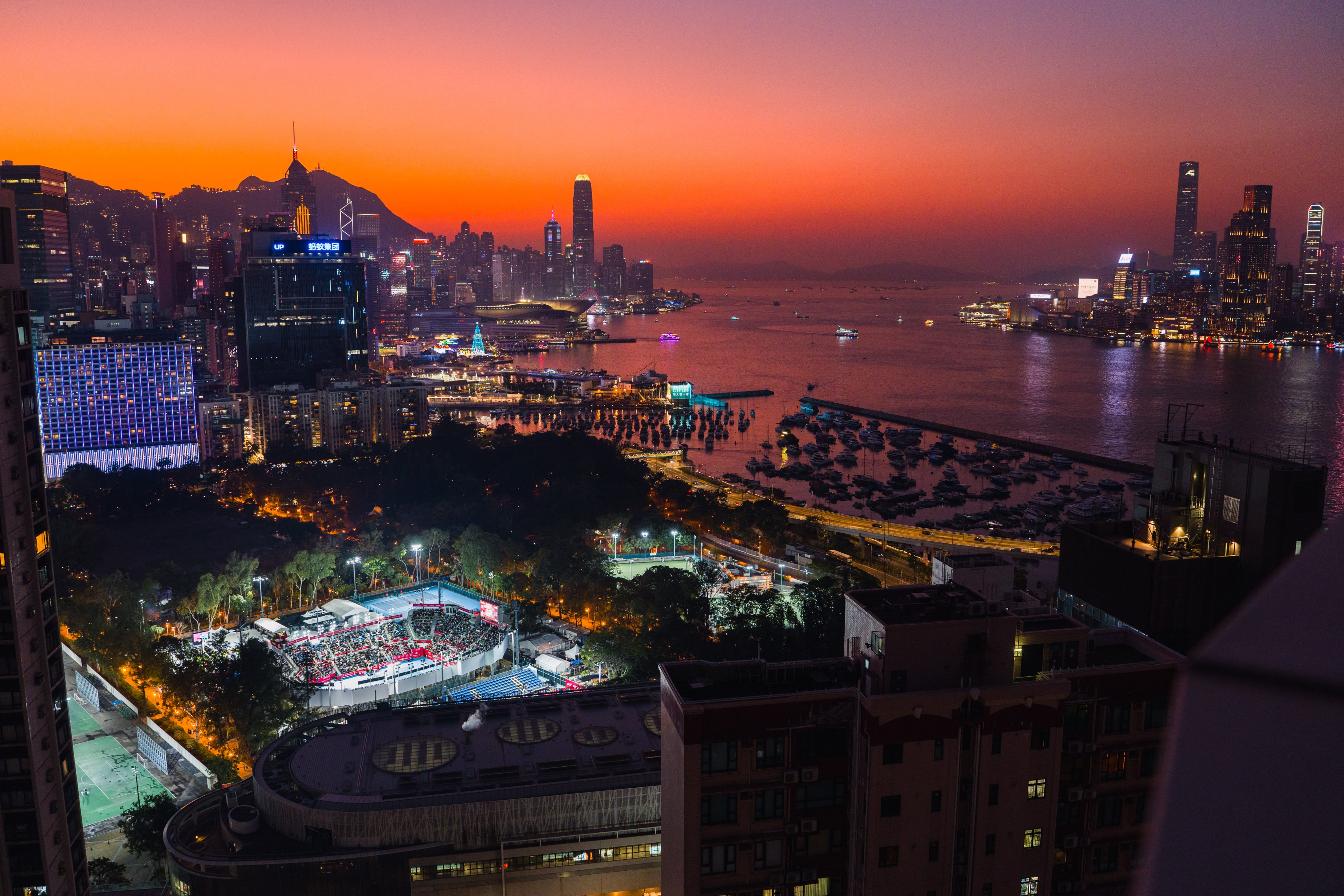 The Bank of China Hong Kong Tennis Open at Victoria Park is an ATP 250 event. Photo: Hong Kong, China Tennis Association