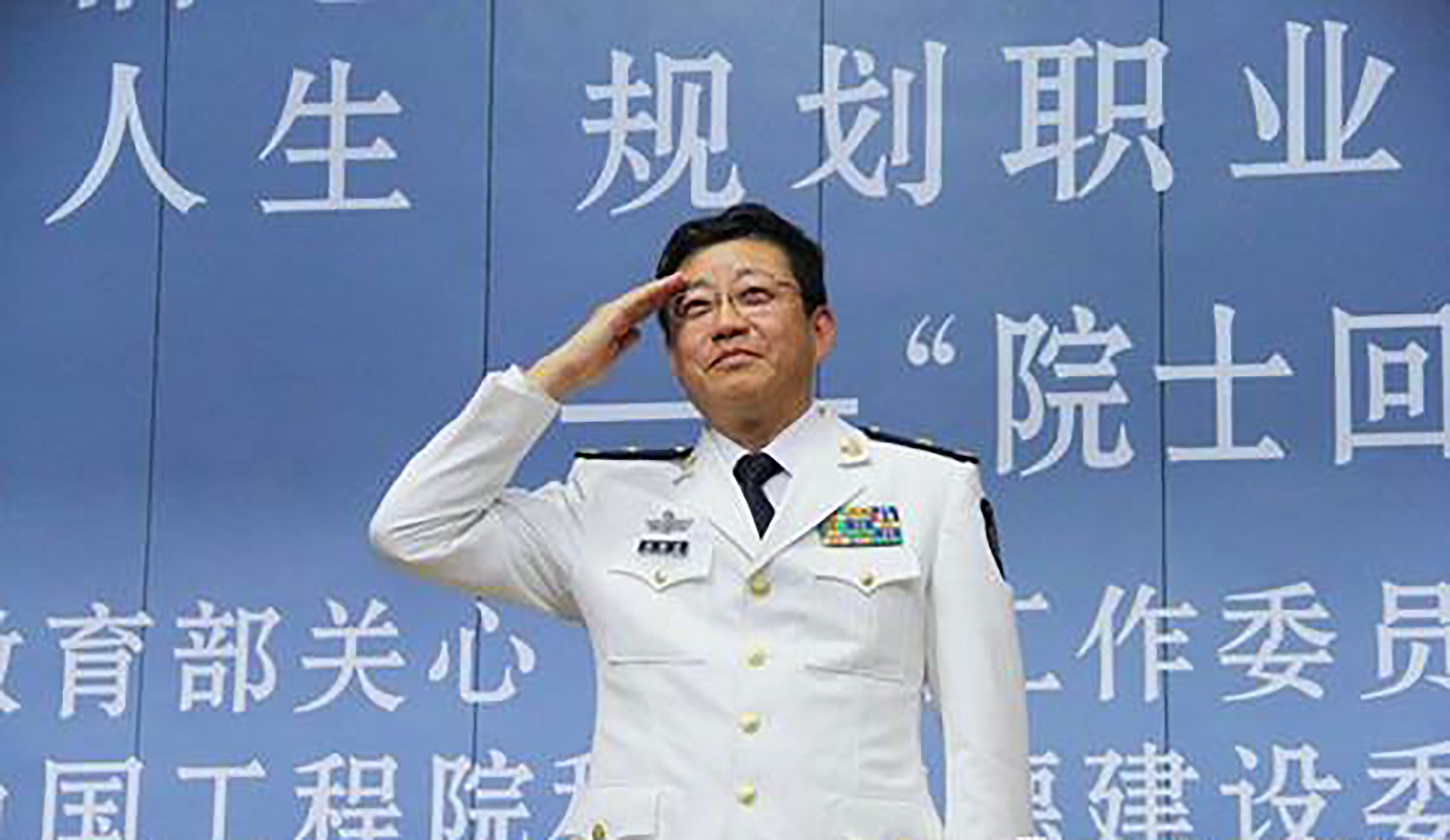 Zhao Xiaozhe, pictured at an event held by his alma mater in 2016, when he inspired students with stories of his experiences in the early days of computing. Photo: Dalian University of Technology