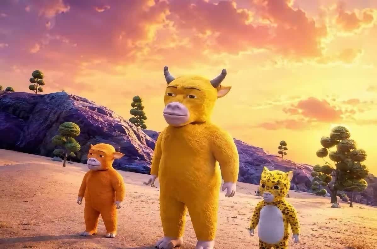 A screenshot of Niu Lai, or The Arrival of the Ox, a little-known Chinese animated film that viewers have embraced despite it being described as “impossible to believe is a 2026 production”. Photo: Handout