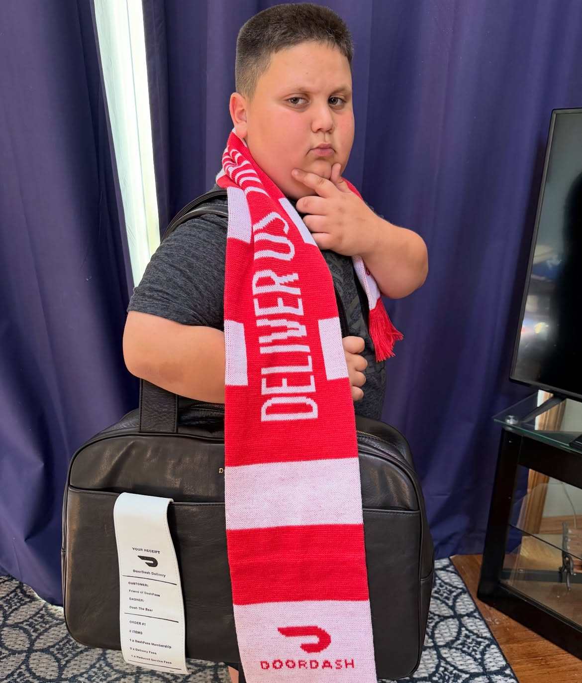 Internet celebrity The Rizzler, whose real name is Christian Joseph, is known for his “rizz face” expression. Photo: @itztherealrizzler/Instagram