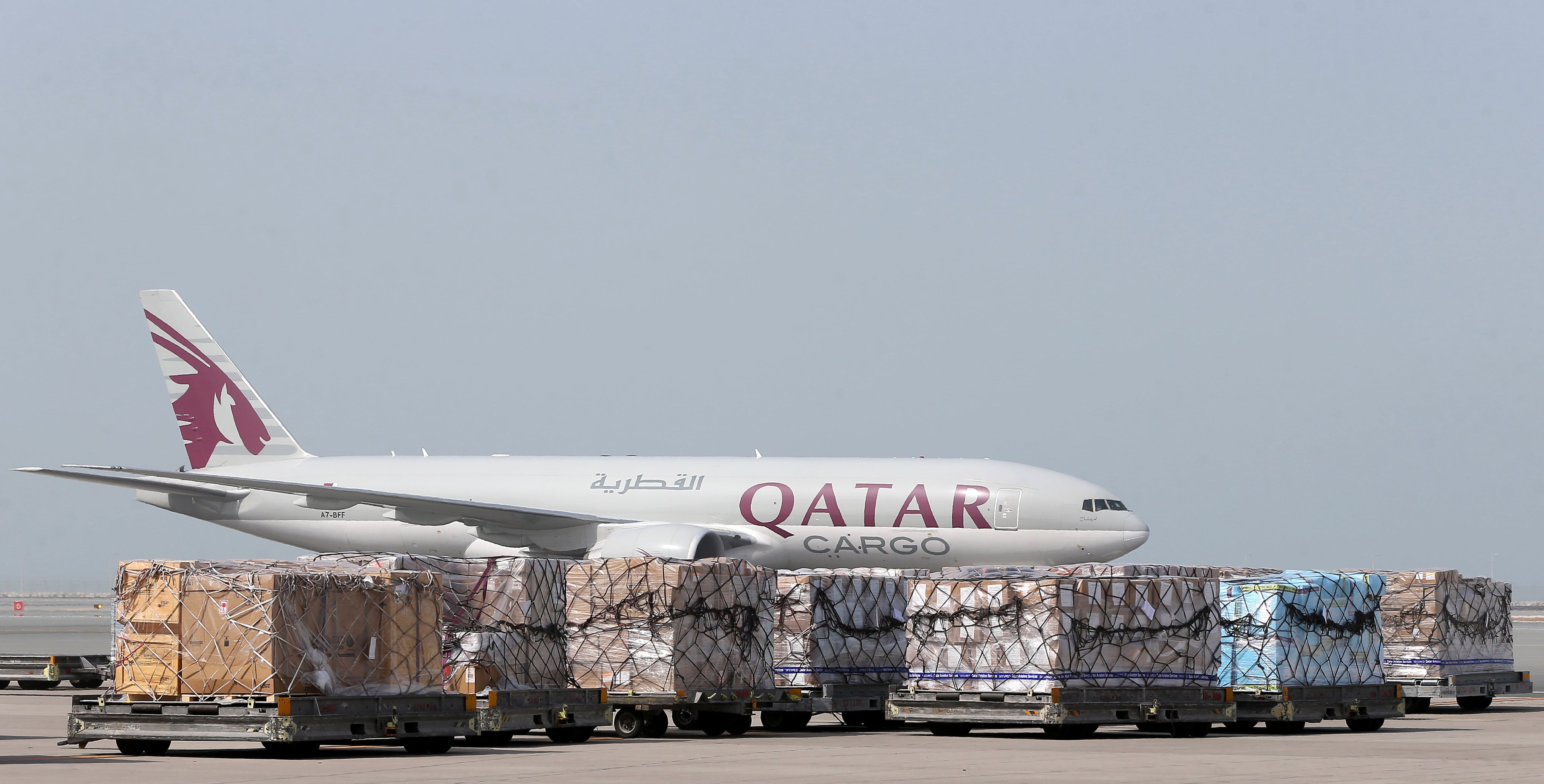 Qatar Airways has also signed a memorandum of understanding with the Airport Authority. Photo: AFP