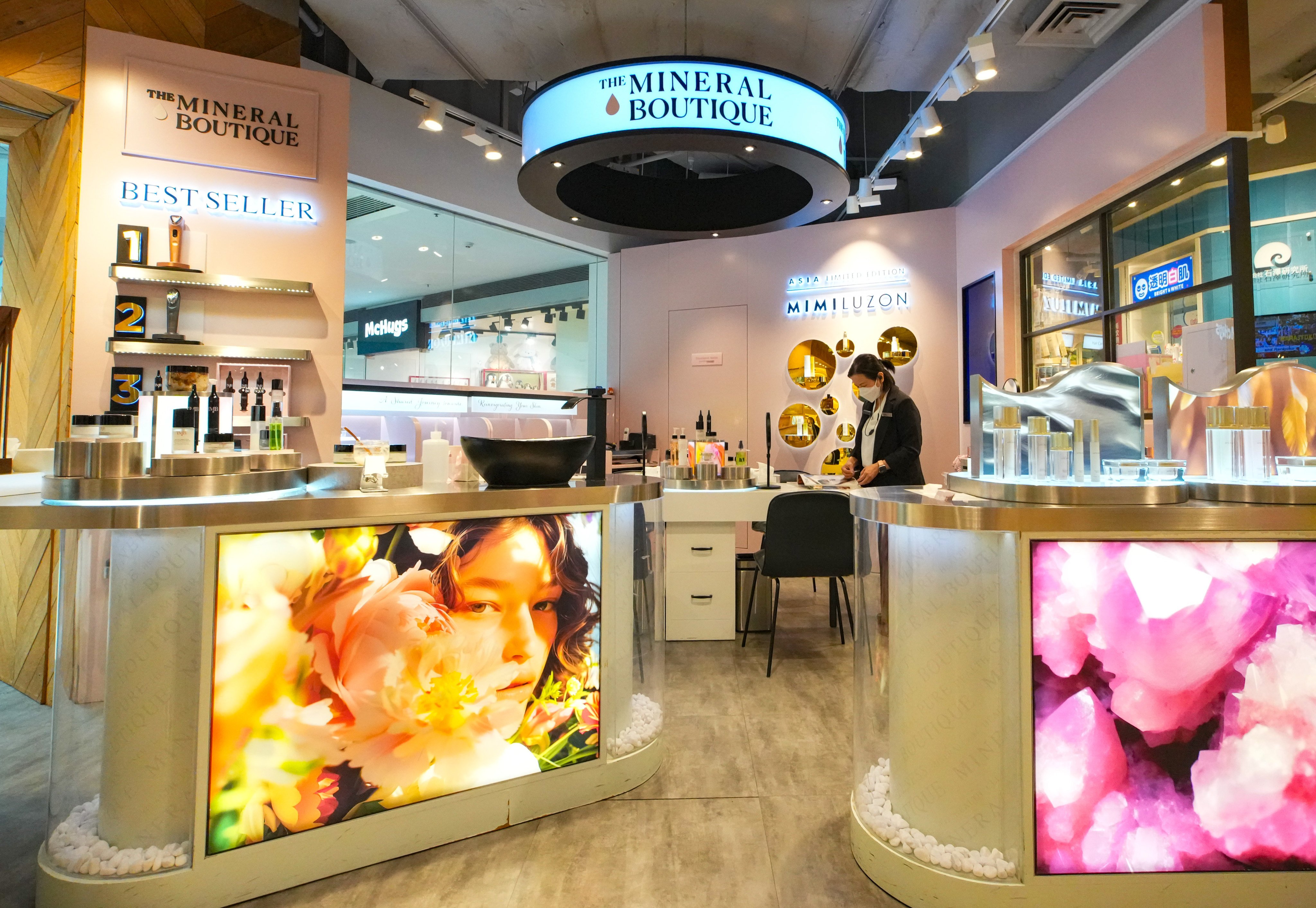 The Mineral Boutique has at least five branches in major shopping centres, including one at Festival Walk. Photo: Dickson Lee