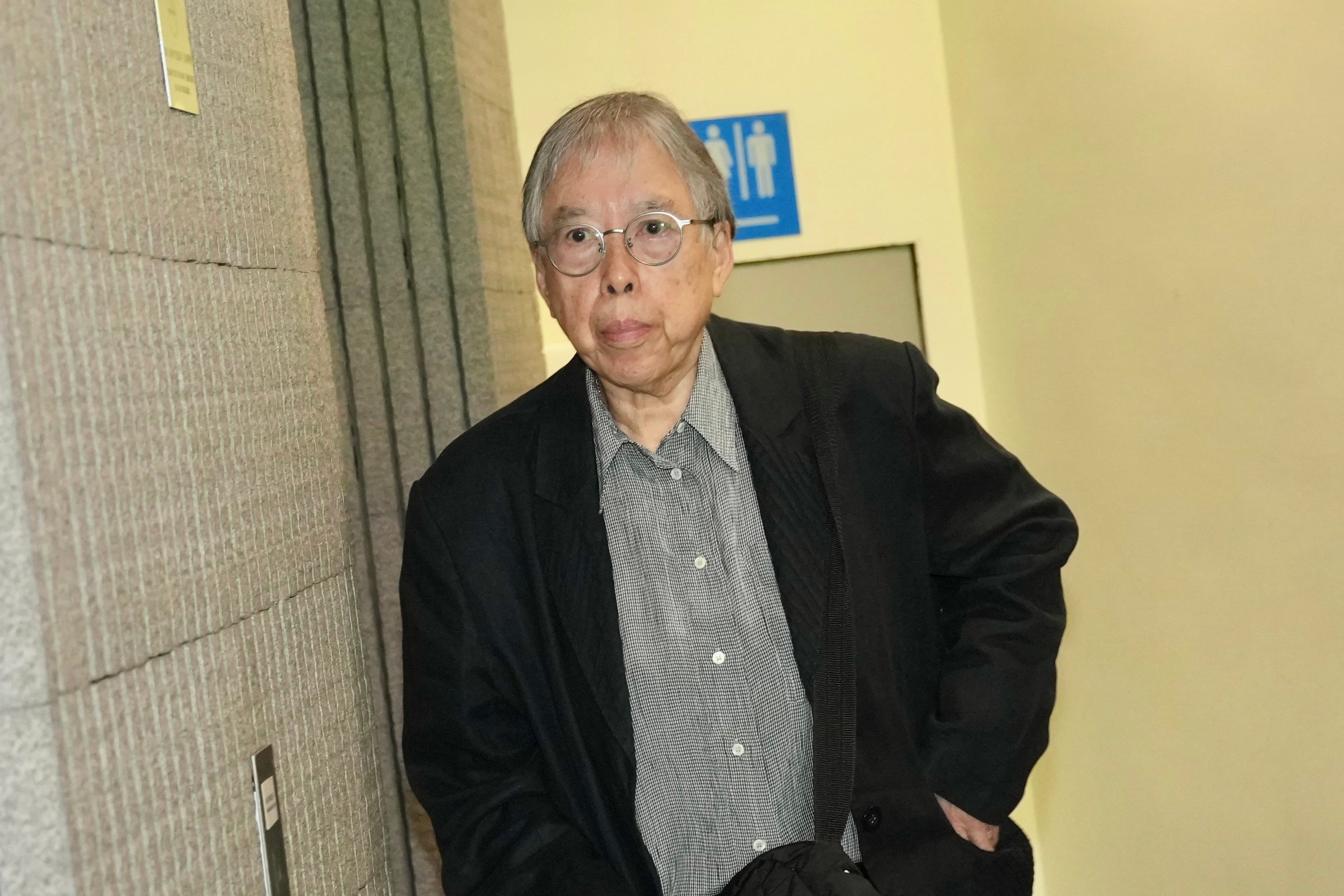 Dr Liang attends a Medical Council disciplinary hearing at the Hong Kong Academy of Medicine Jockey Club Building in Aberdeen on Wednesday. Photo: Karma Lo