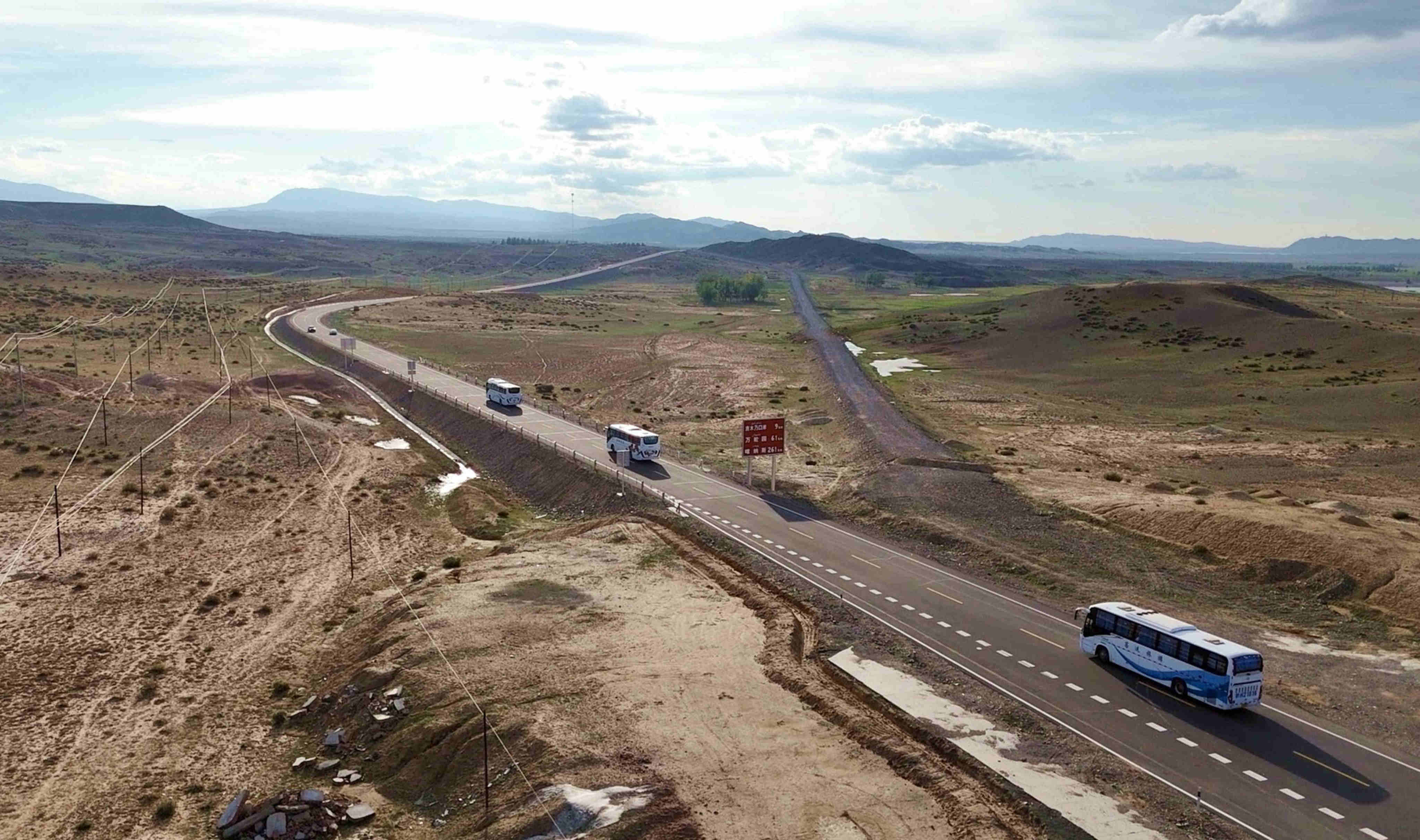 The G219 highway is part of China’s plan for a vast new road link running along the country’s borders and coastline. Photo: Handout