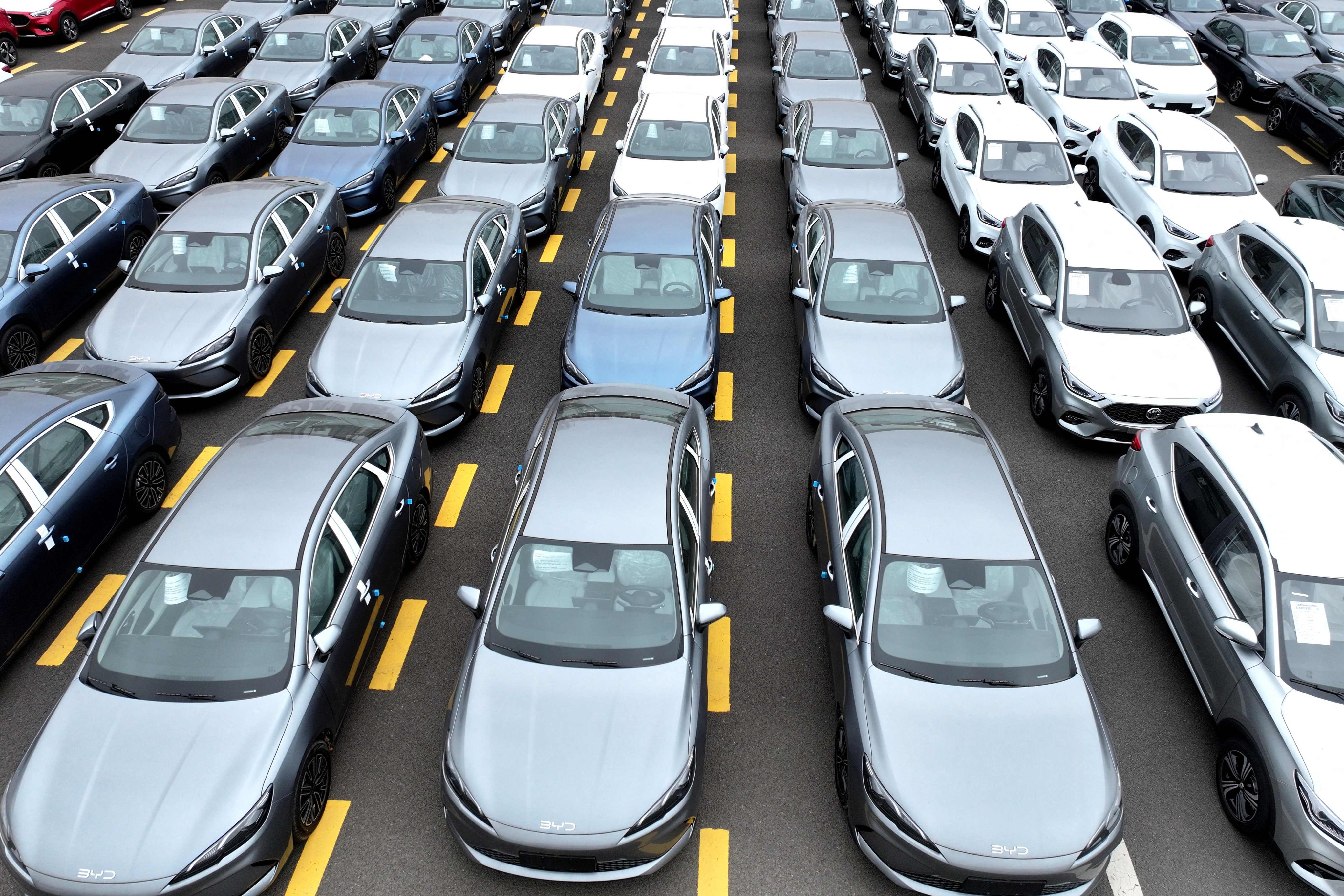 China is the global leader of the electric vehicle industry. Photo: AFP