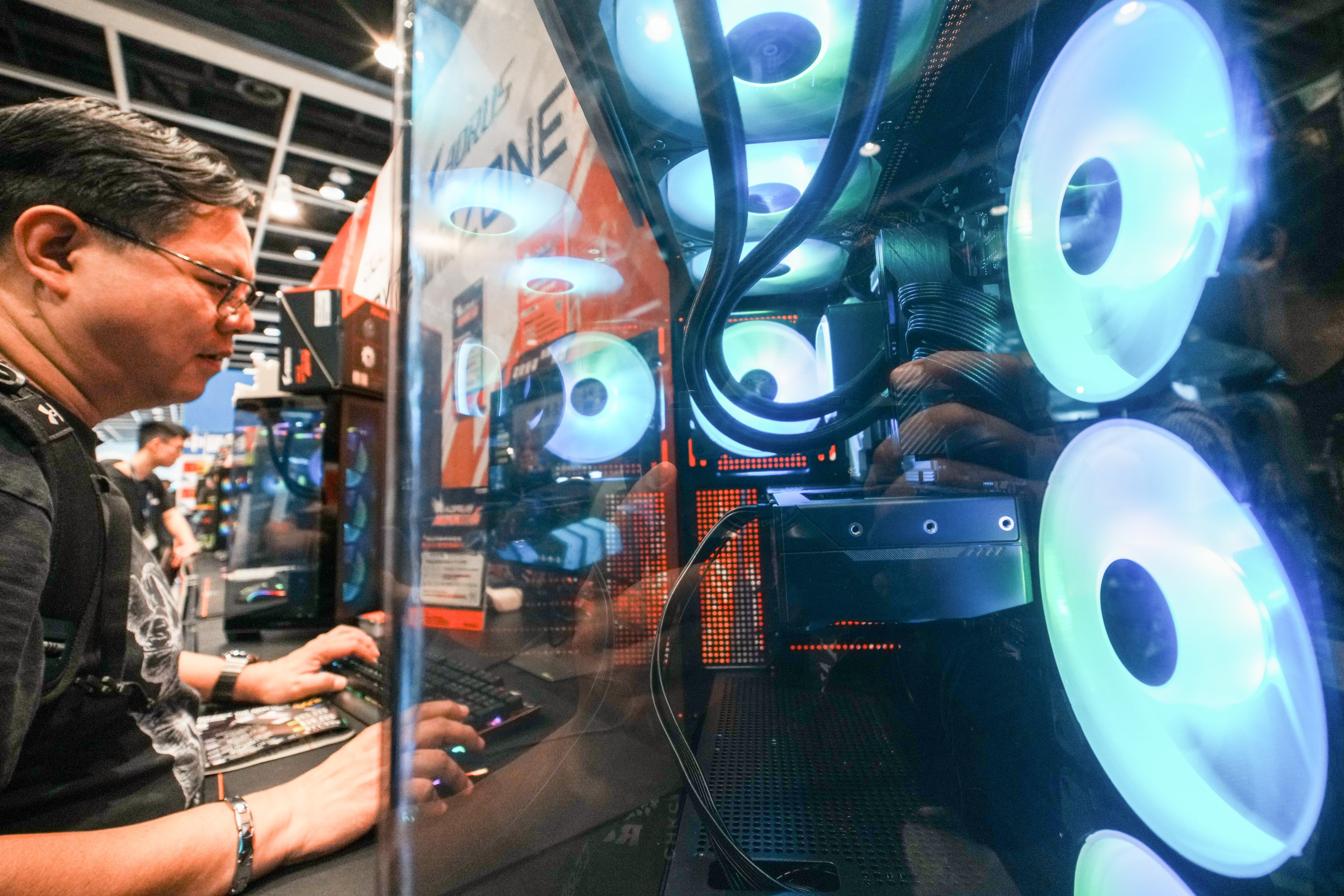 The theme of this year’s festival is “AI Connect: Let’s Link the Future”. Photo: Dickson Lee