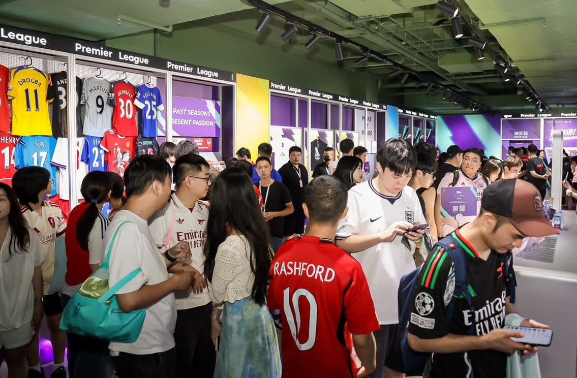 Many Chinese fans follow the stories and drama of the Premier League rather than focusing on just one team. Photo: Premier League