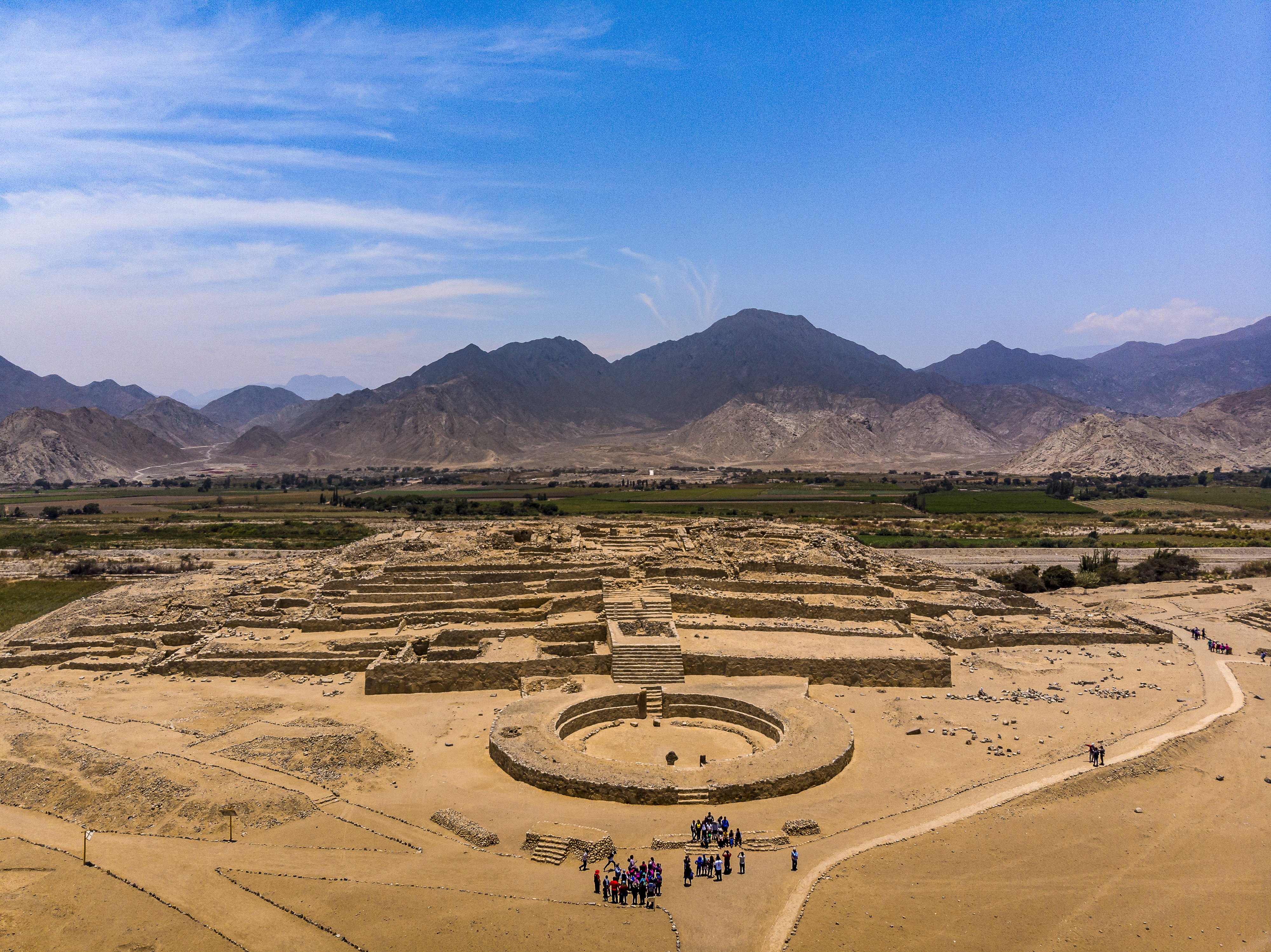The project will explore major sites such as Caral. Photo: Shutterstock