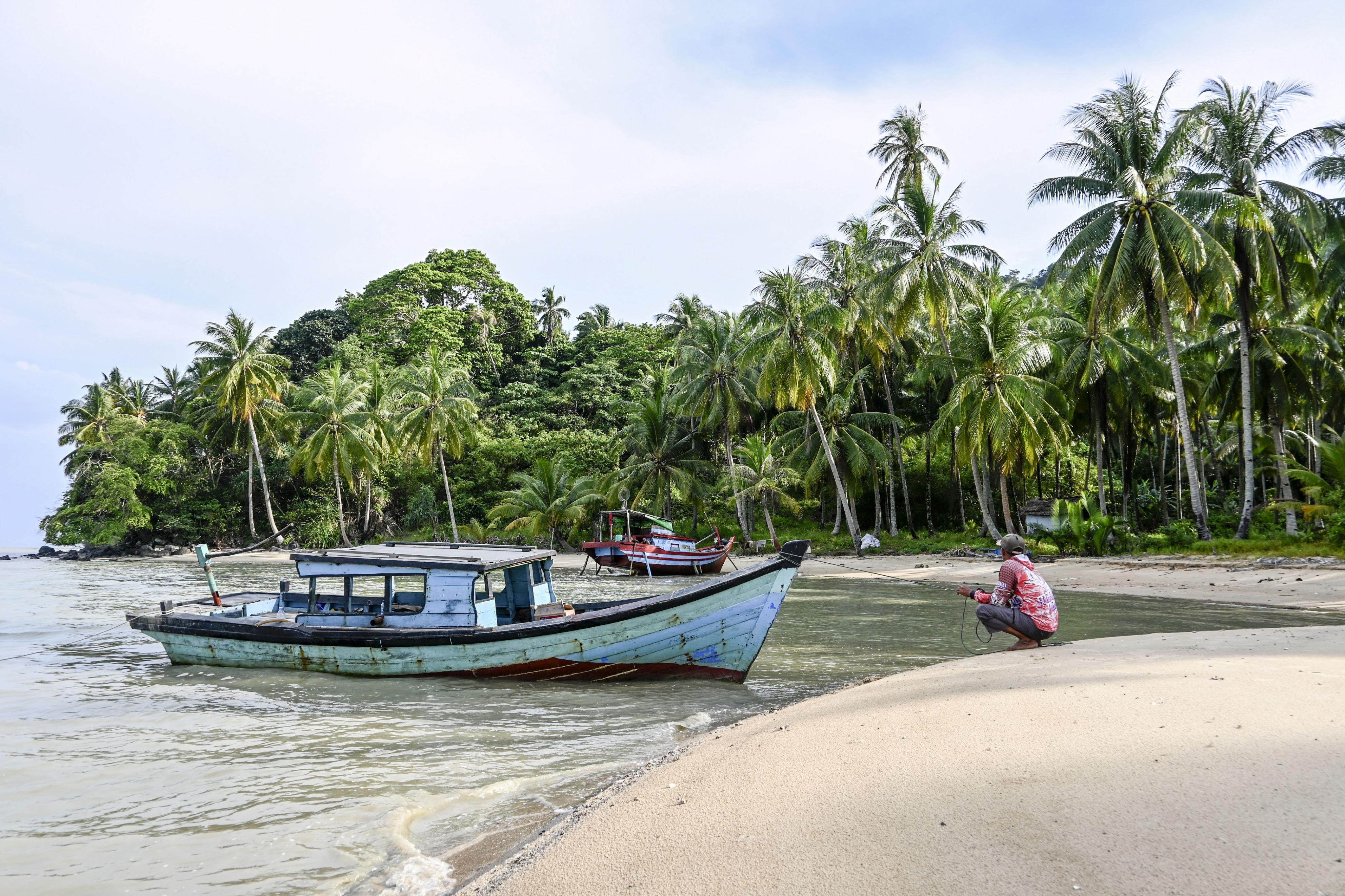 Semesak Island is one of the leading candidate sites for Indonesia’s first nuclear power plant. Photo: Kyodo