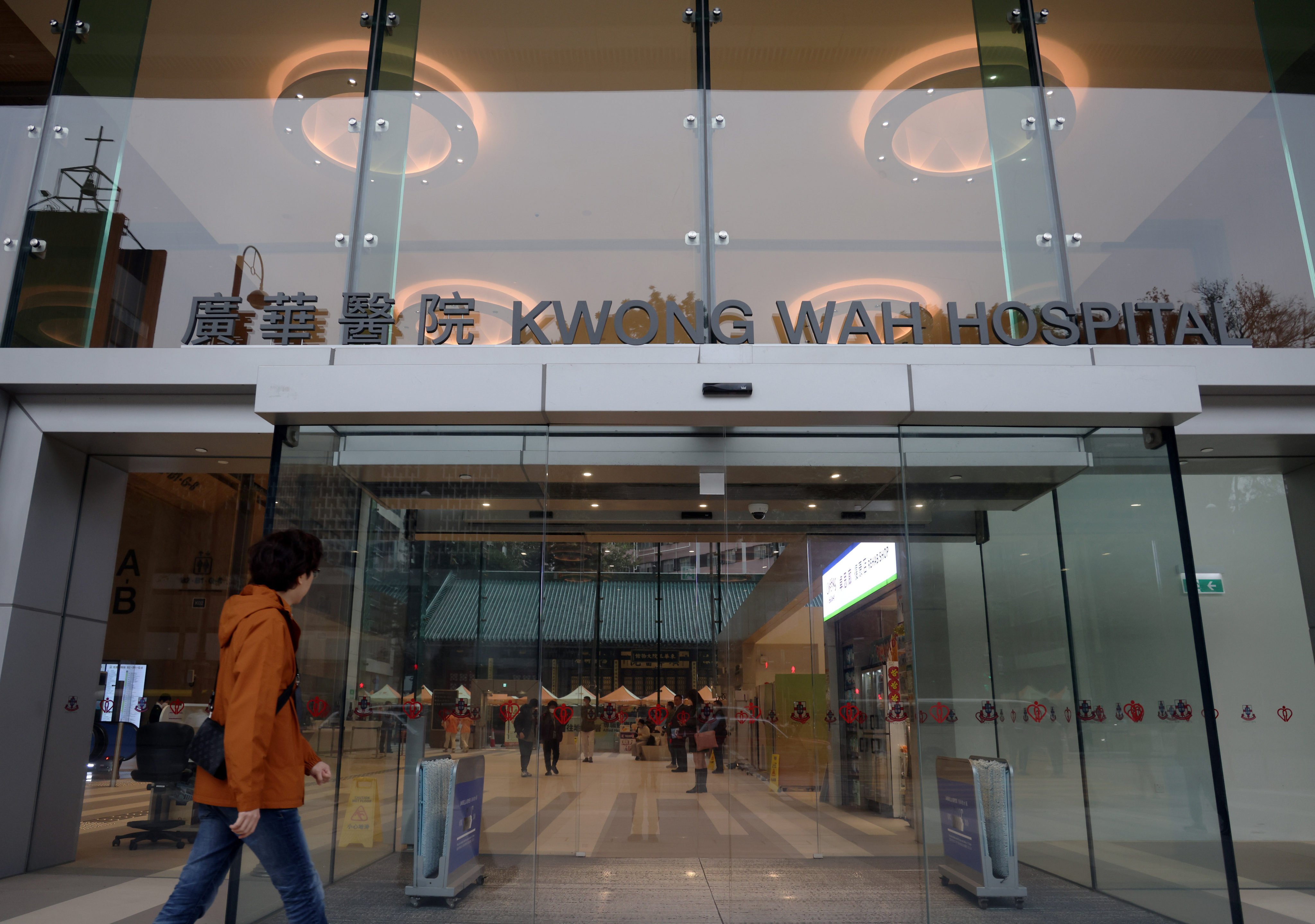 A patient has been arrested over suspected arson at Kwong Wah Hospital. Photo: Jelly Tse