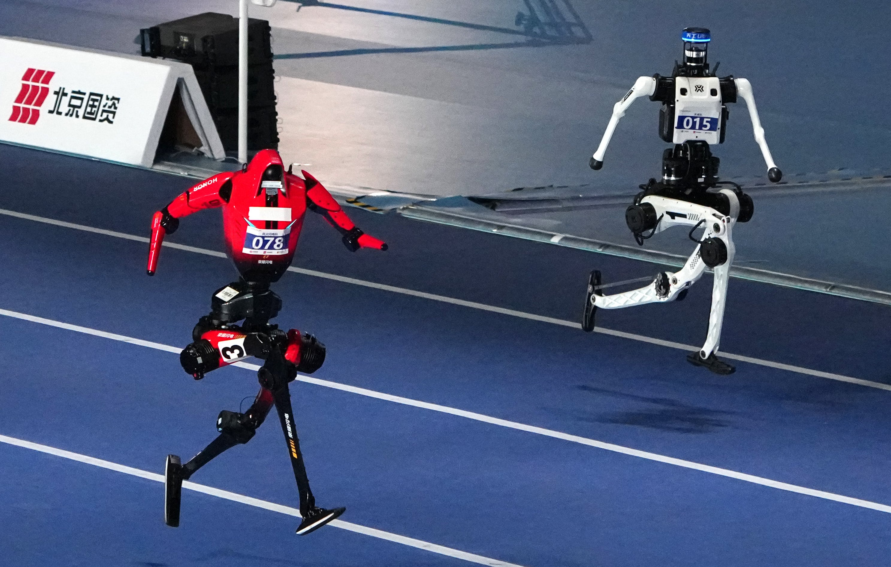 Ultra quick: Chinese robots beat Usain Bolt's 100m world record at Beijing games | South China Morning Post