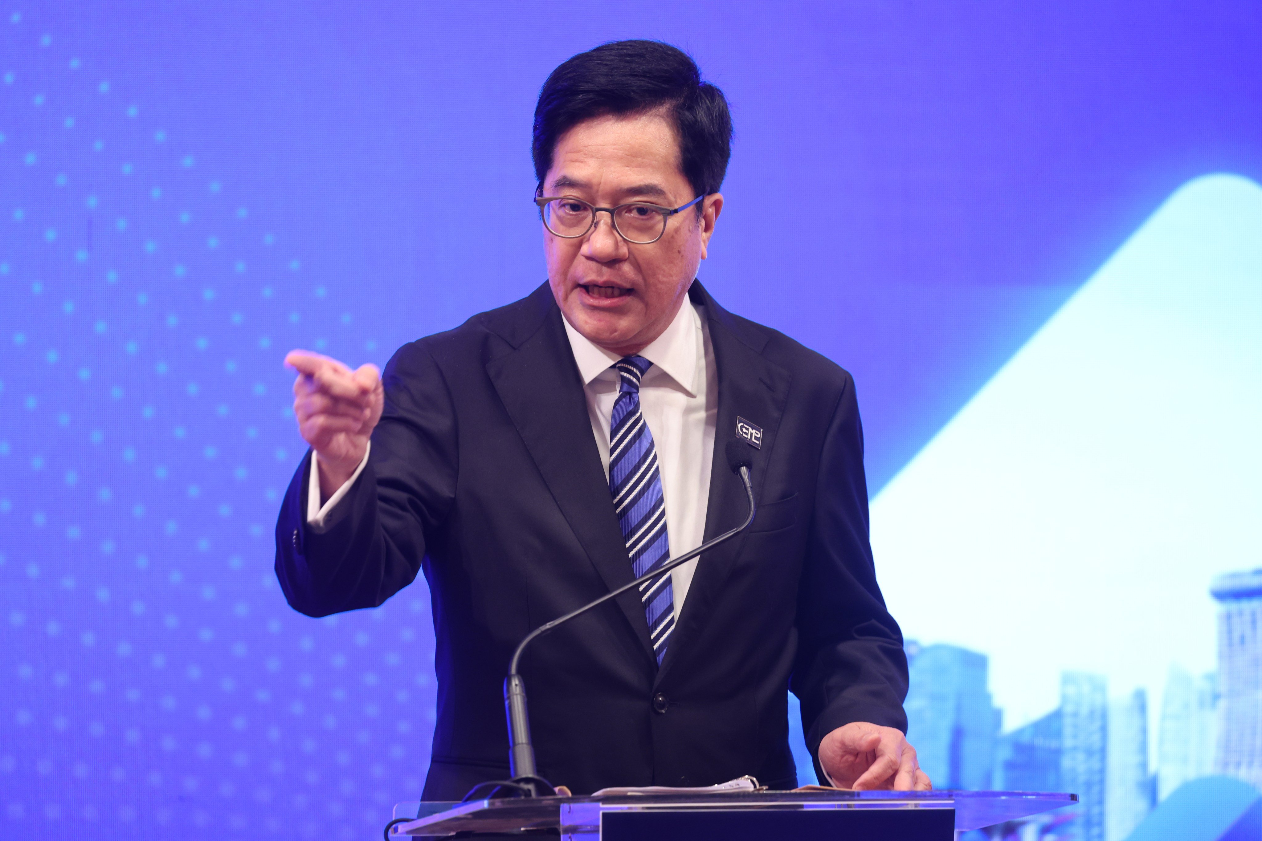 Deputy finance chief Michael Wong has warned of a ‘substantially lower’ compensation at later stages. Photo: Edmond So
