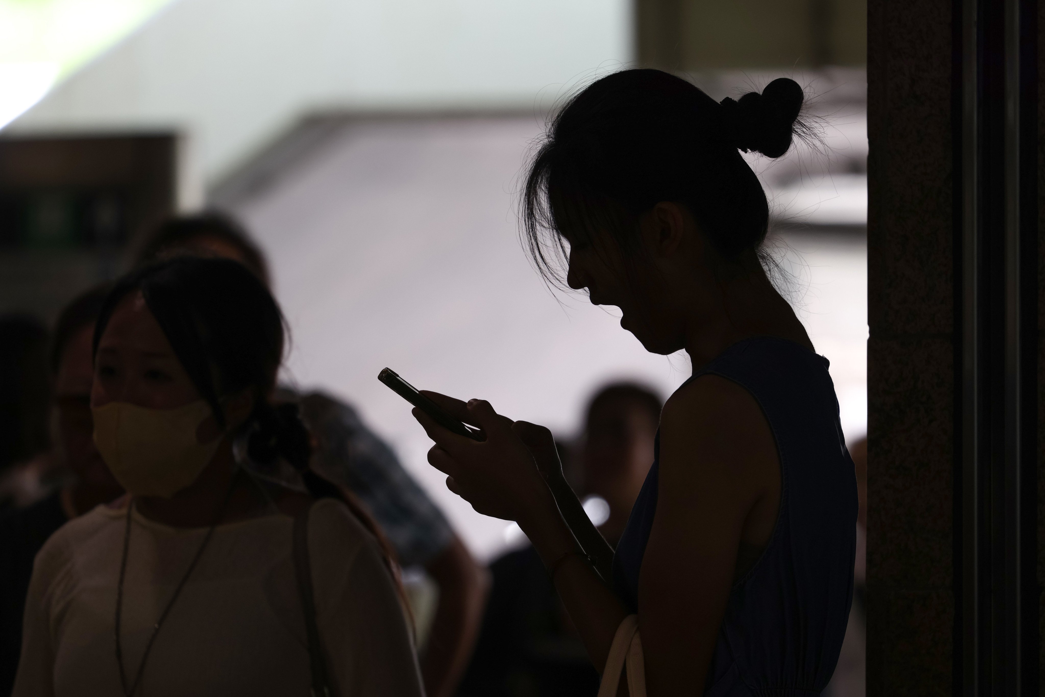 Data shows that 96.4 per cent of people aged 10 and above had used the internet last year. Photo: Eugene Lee
