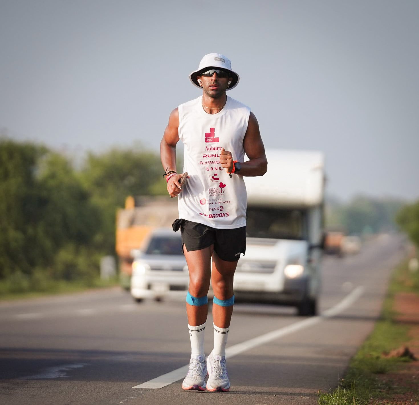 Rahul Sharma, a former Hong Kong under-19 cricketer born and raised in the city, became the fastest man to run the length of Sri Lanka. Photo: handout
