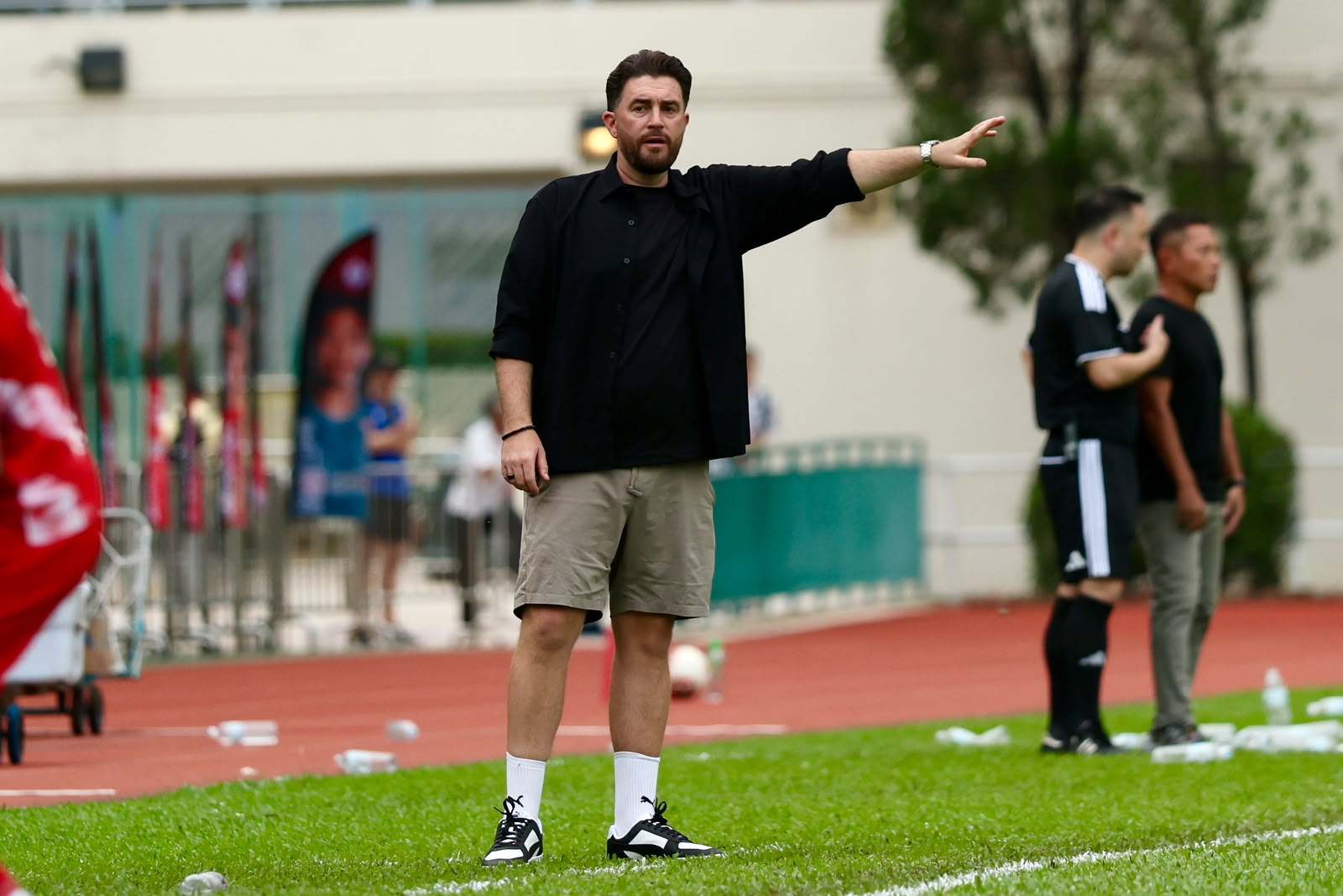 Darren Arnott’s pressing task is to ensure Football Club stay among the city’s elite cohort. Photo: Alan Man
