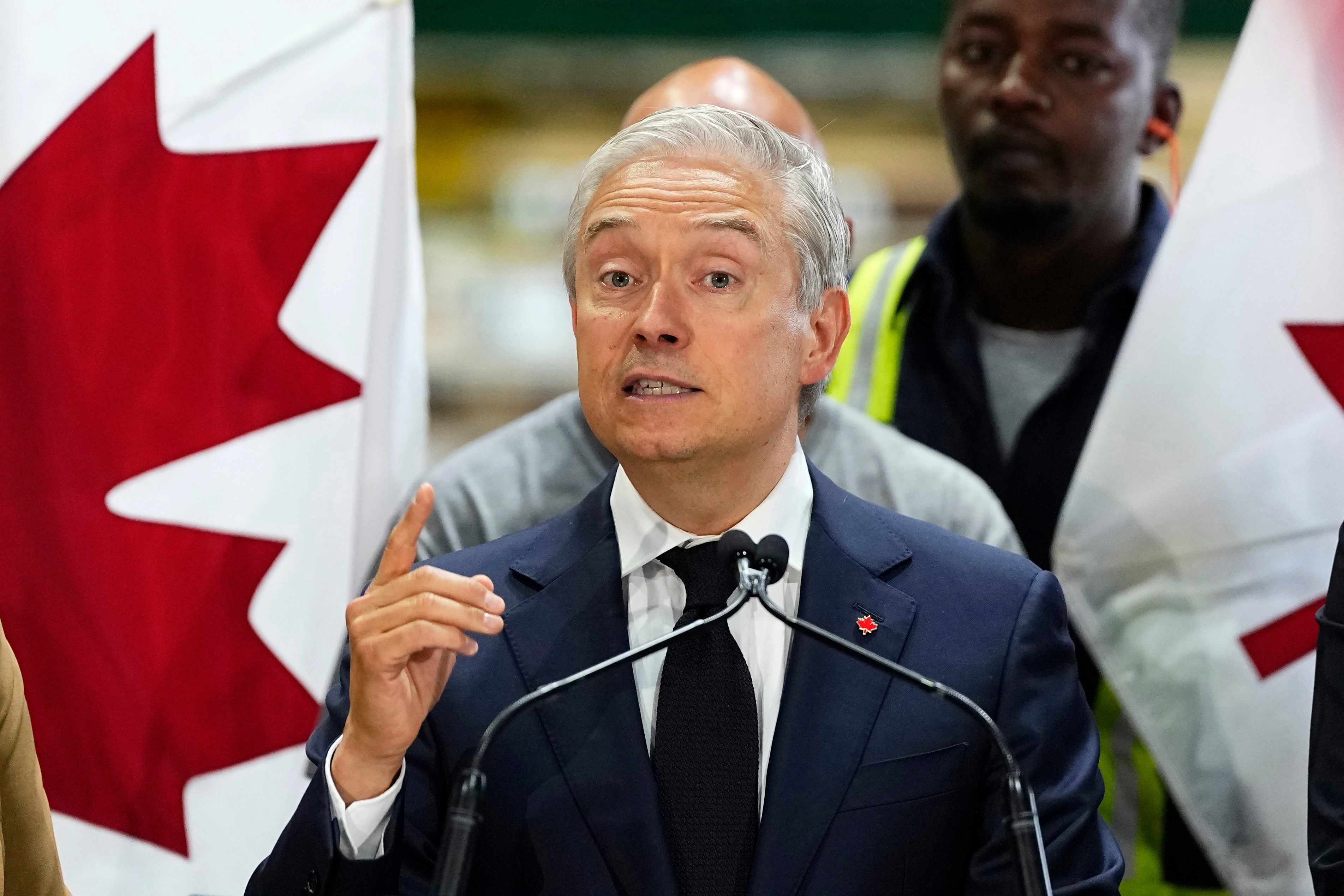 Canadian Finance Minister Francois-Philippe Champagne said Ottawa’s measures were intended to defend Canadian workers and businesses. Photo: AP