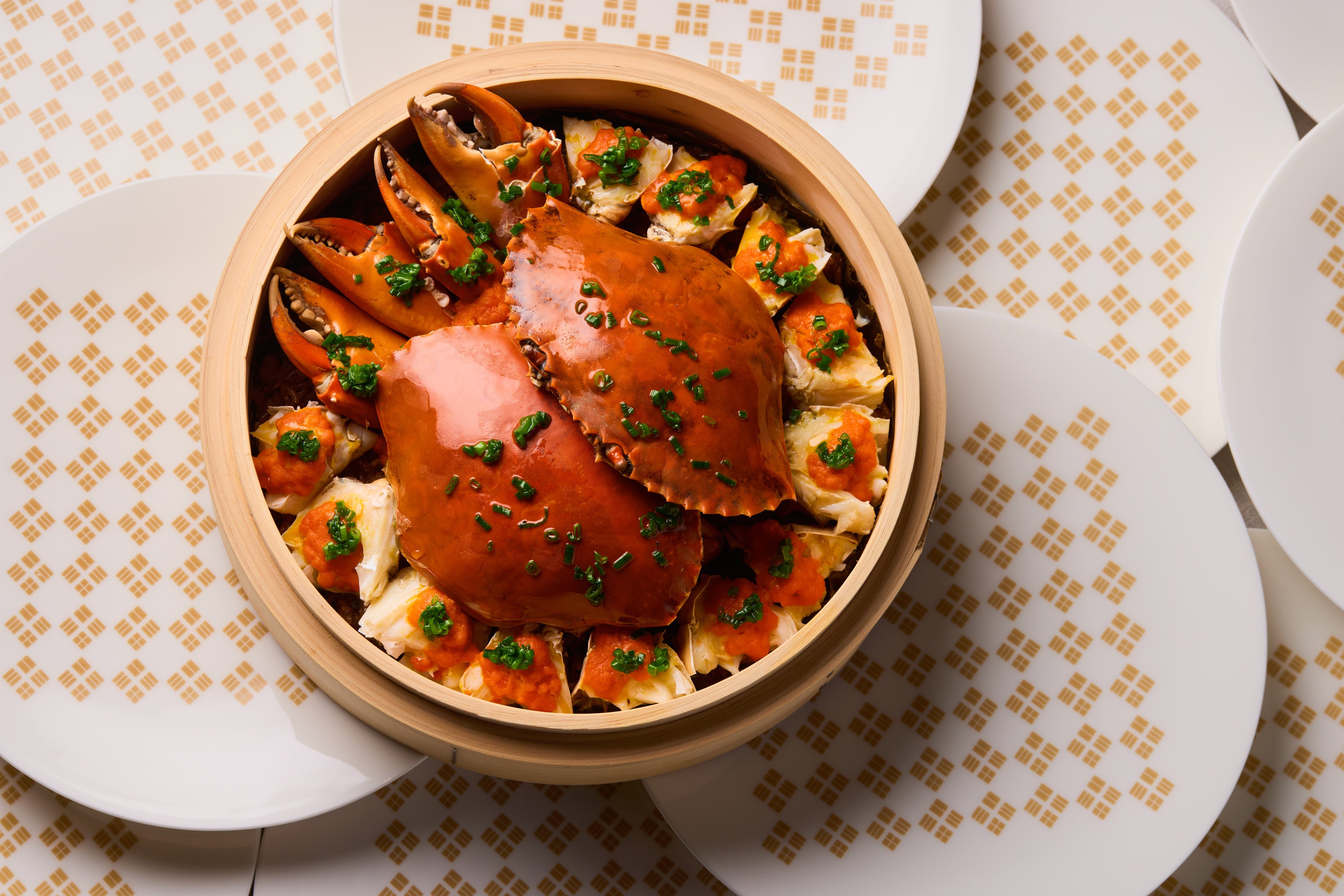 Steamed glutinous rice with mangrove mud crabs from Hokkien House in Central, one of a range of new openings in Hong Kong to check out. Photo: Hokkien House