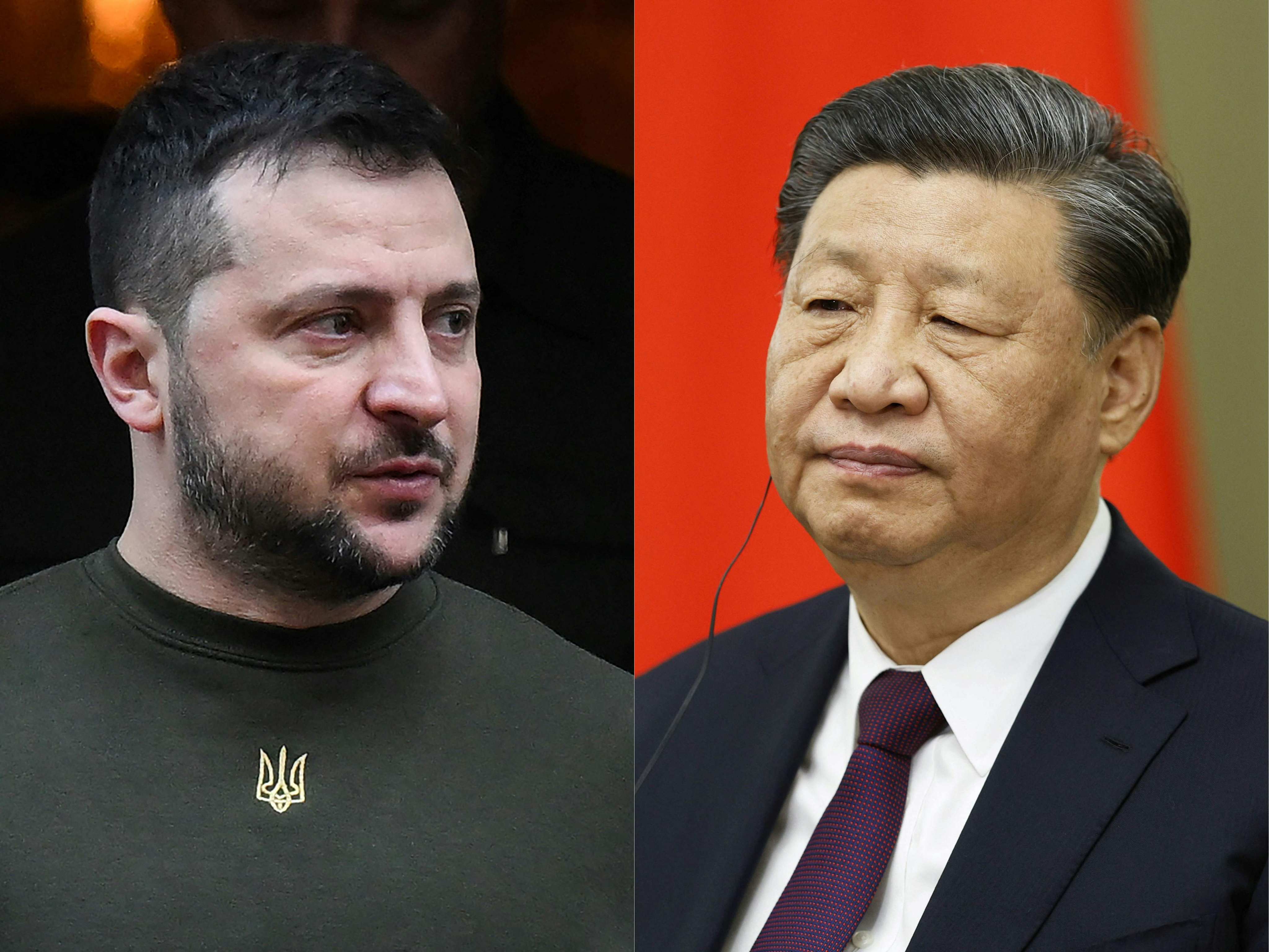 Ukrainian President Volodymyr Zelensky has urged China to help end the Ukraine war, drawing attention to a letter from Chinese President Xi Jinping. Photo: AFP