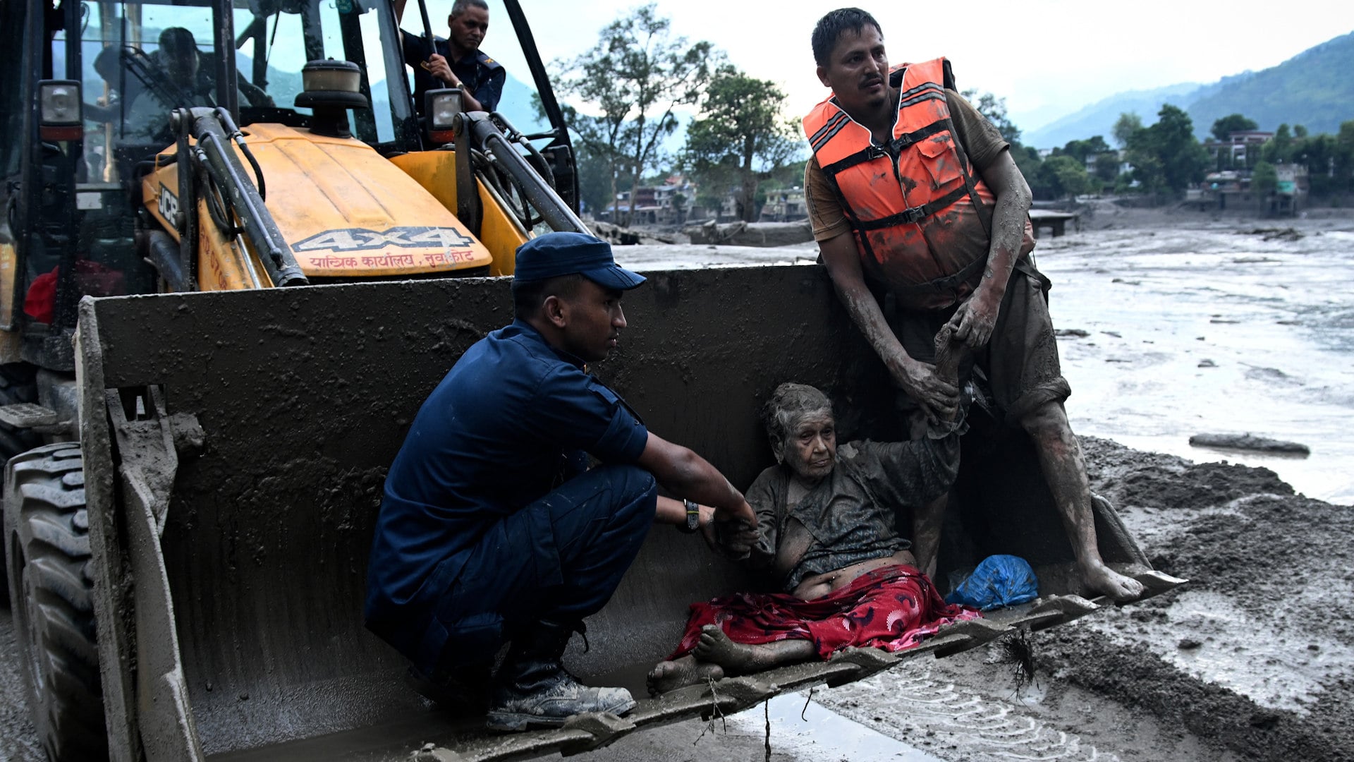 Hundreds are suspected dead or missing in the Nepal-China border region after flash floods and landslides devastated nearby towns.