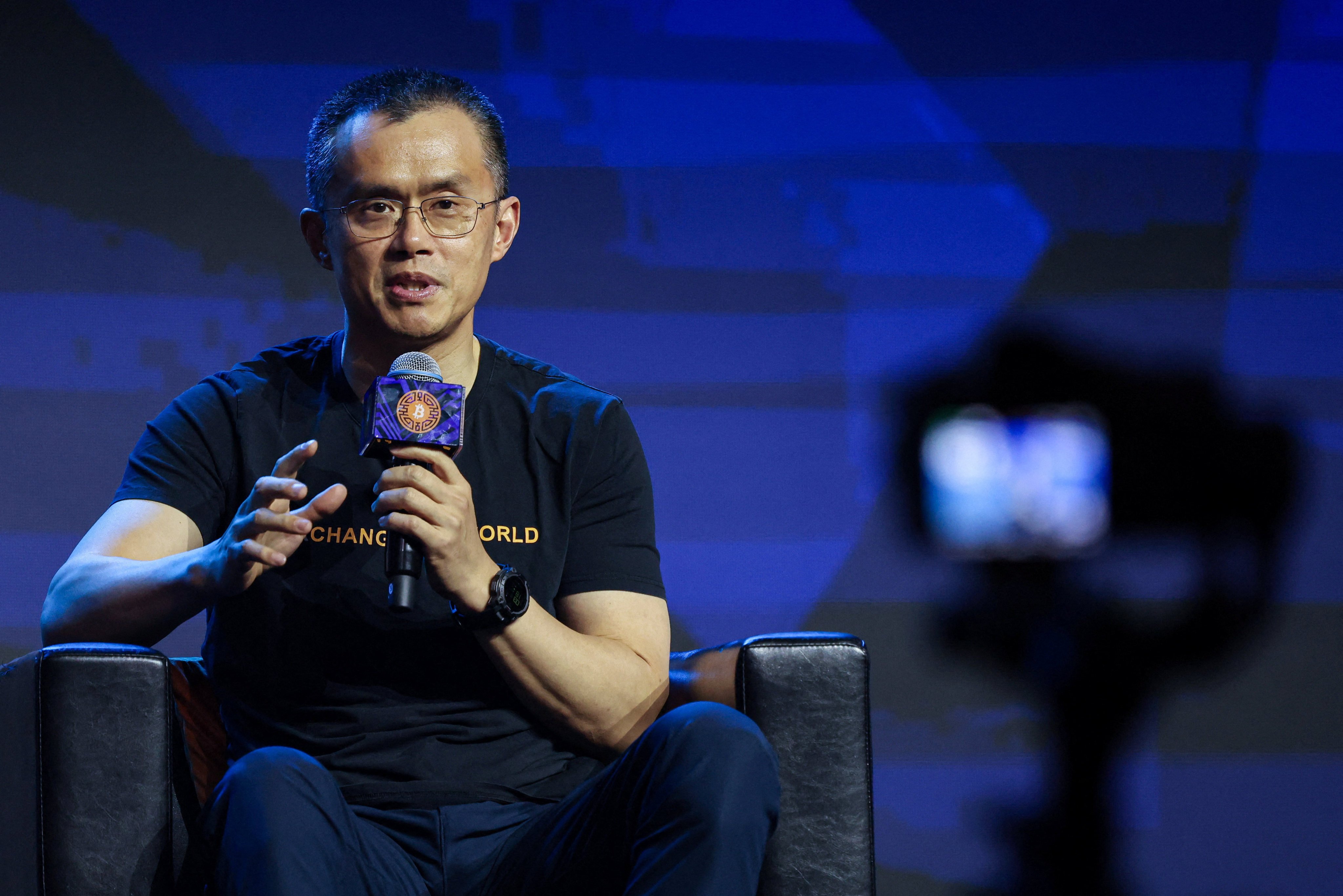 scmp.com - Xinmei Shen - Crypto slump, AI boom overshadow CZ's bullish pitch at Hong Kong's Bitcoin Asia