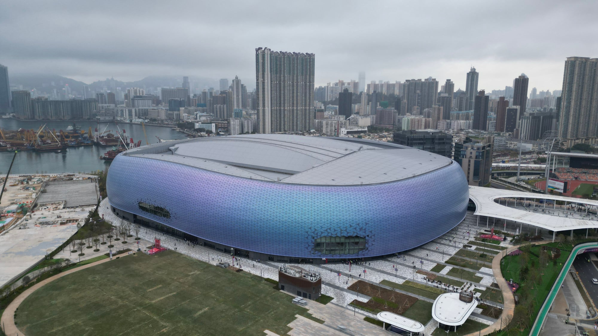 Allan Zeman, chairman of Lan Kwai Fong Group, says Kai Tak Stadium, alongside M+ and the Hong Kong Palace Museum, has lifted the city’s cultural appeal. Photo: Dickson Lee