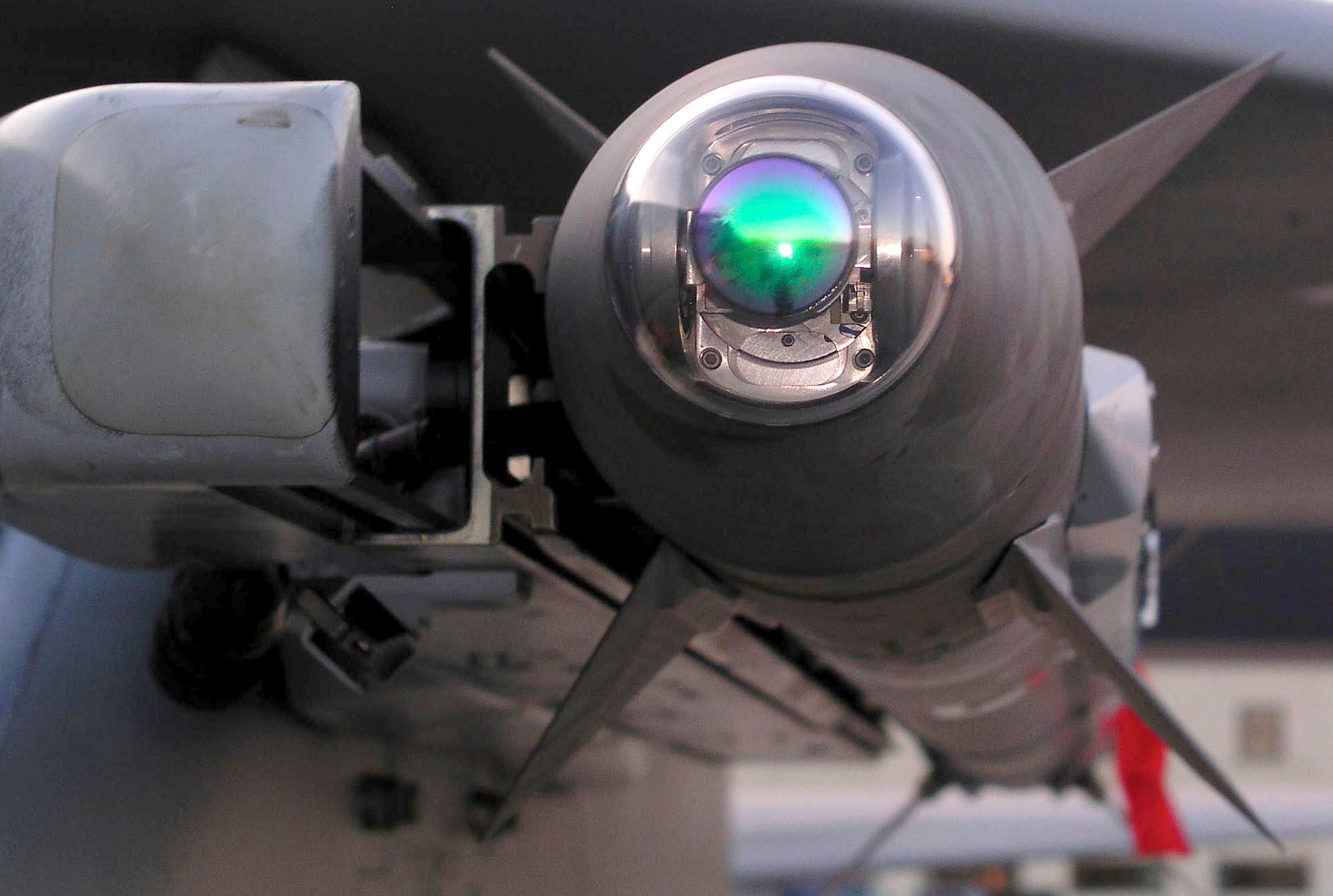 An AIM-9X Sidewinder air-to-air missile at Elmendorf Air Force Base, Alaska. The US State Department has approved a potential sale to South Korea of $125 million worth of ‌AIM-9X Sidewinder missiles and related equipment. Photo: AP